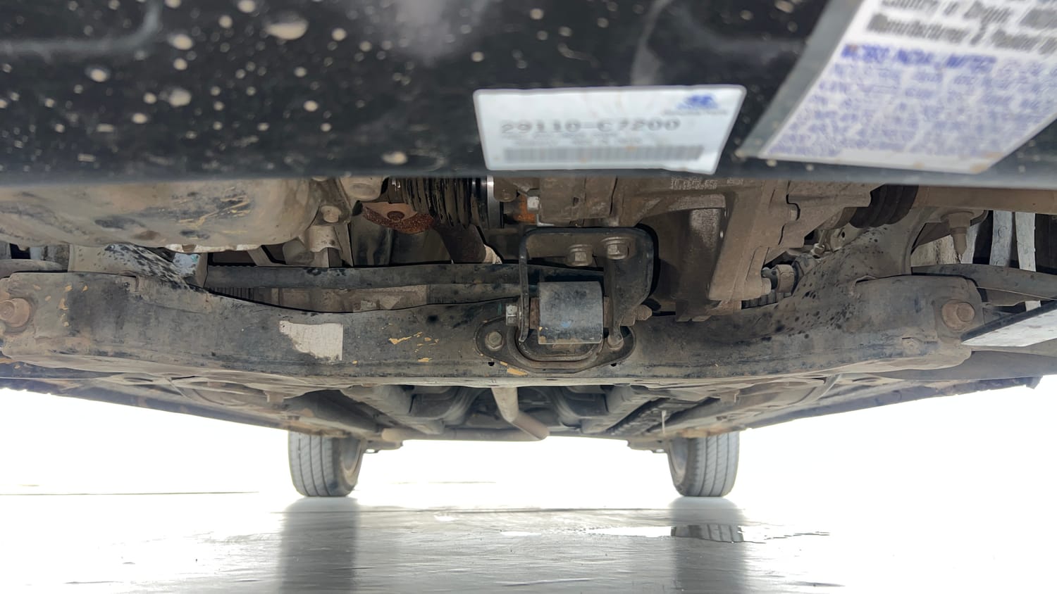Used 2018 Hyundai Elite i20 Asta 1.2 (O) Petrol Manual extra FRONT LEFT UNDERBODY VIEW