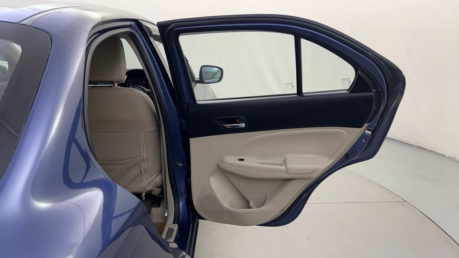 Used 2018 Maruti Suzuki Dzire ZXi Petrol Manual interior RIGHT REAR DOOR OPEN VIEW