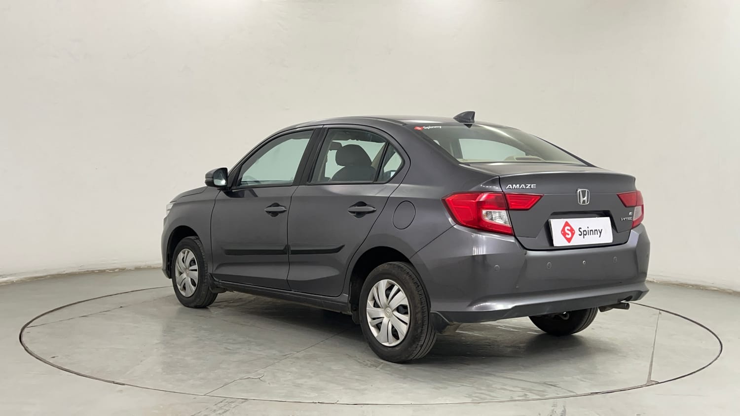 Used 2018 Honda Amaze 1.2 S CVT Petrol Petrol Automatic exterior LEFT REAR CORNER VIEW