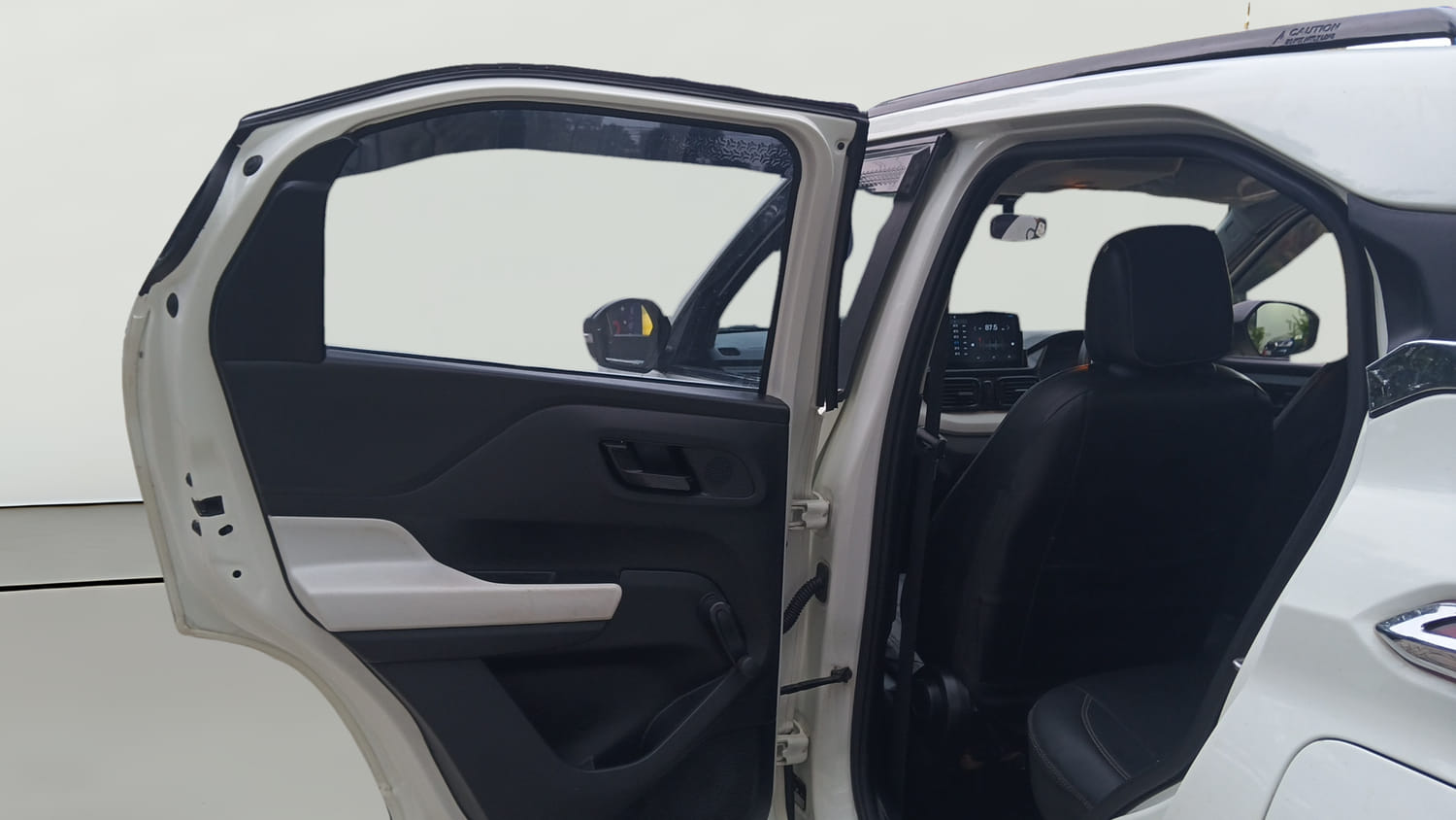 Used 2024 Tata Punch Pure iCNG Cng Manual interior LEFT REAR DOOR OPEN VIEW