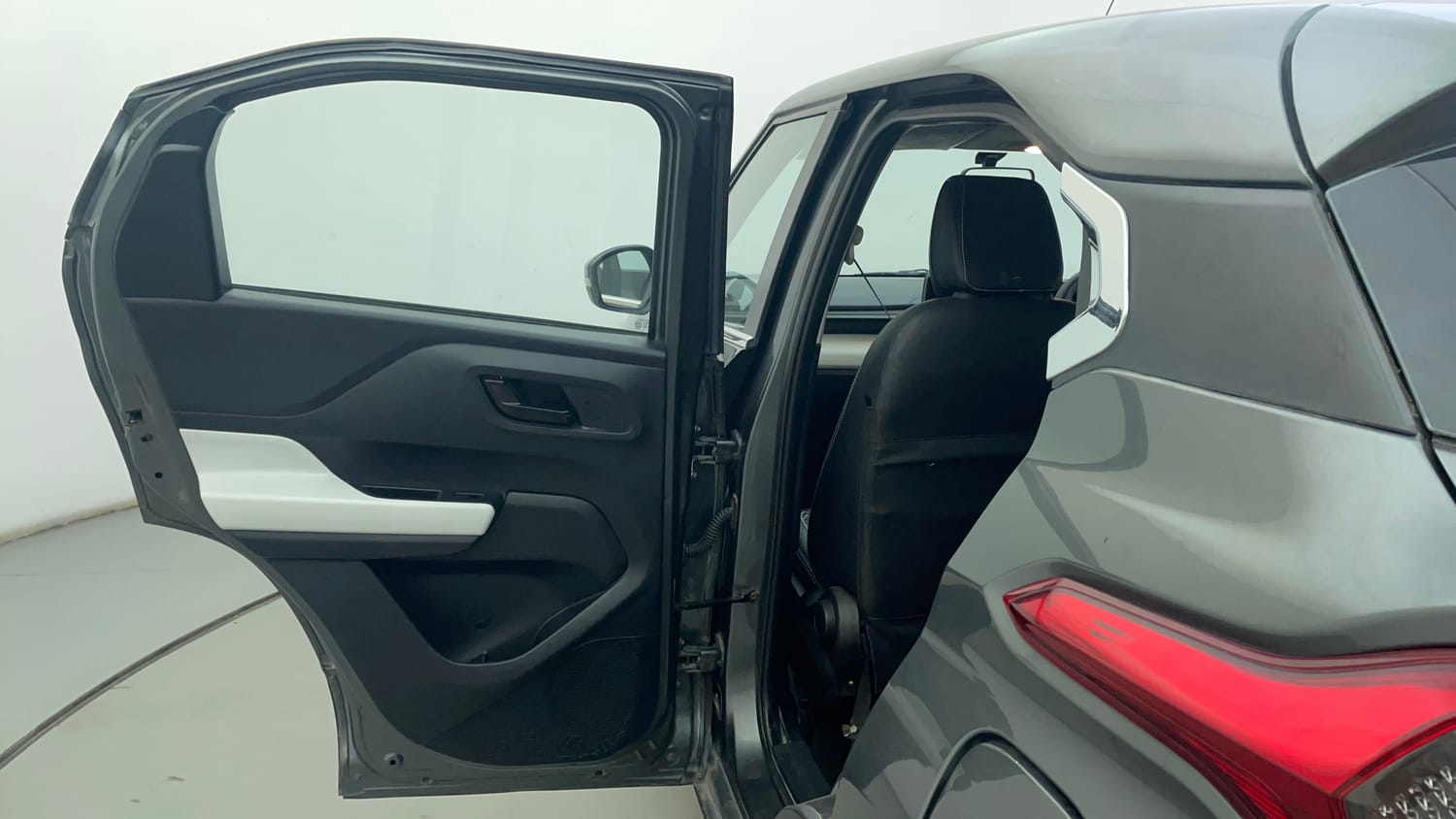 Used 2023 Tata Punch Accomplished AMT Petrol Automatic interior LEFT REAR DOOR OPEN VIEW