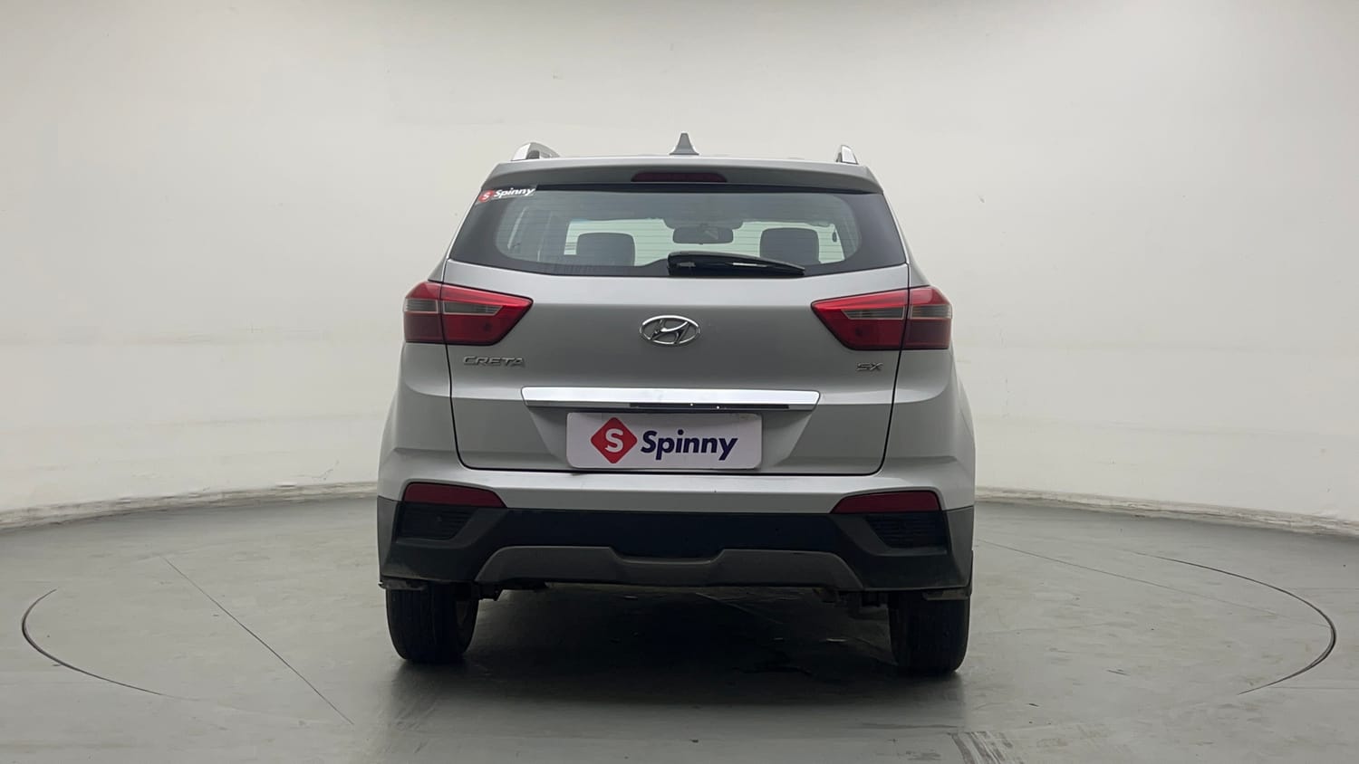 Used 2015 Hyundai Creta 1.6 SX Plus Petrol Petrol Manual exterior BACK VIEW