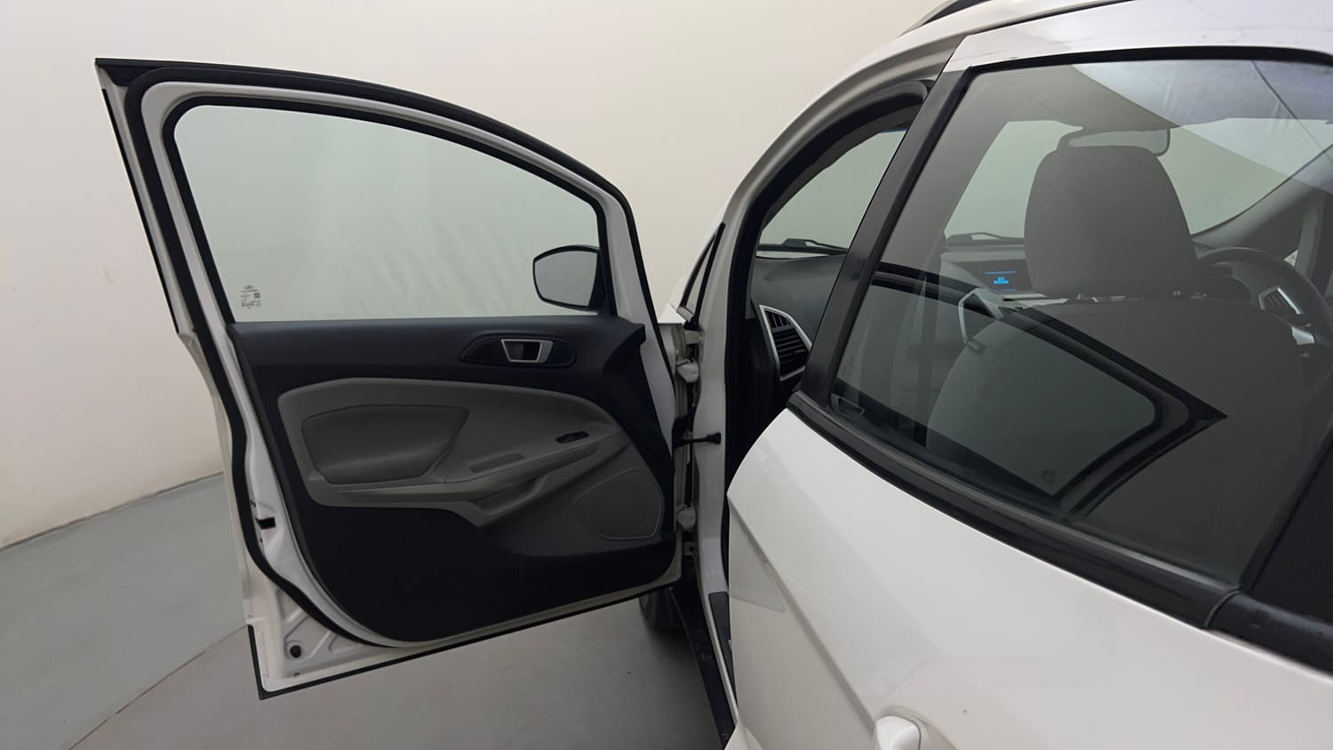 Used 2016 Ford EcoSport Titanium 1.5L Ti-VCT AT Petrol Automatic interior LEFT FRONT DOOR OPEN VIEW