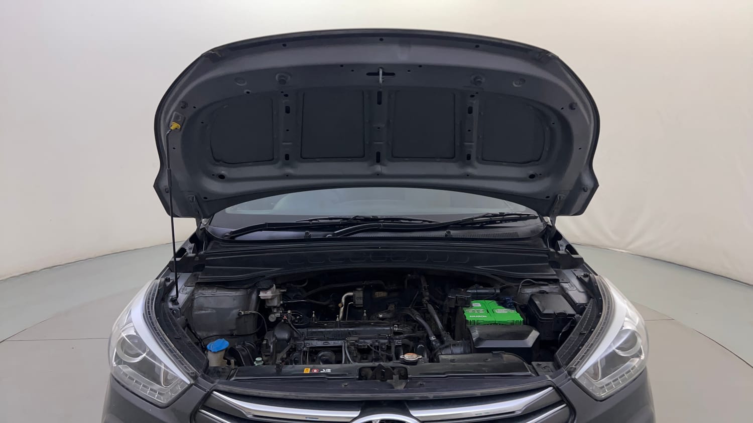 Used 2017 Hyundai Creta 1.6 SX Plus Petrol Petrol Manual engine ENGINE & BONNET OPEN FRONT VIEW
