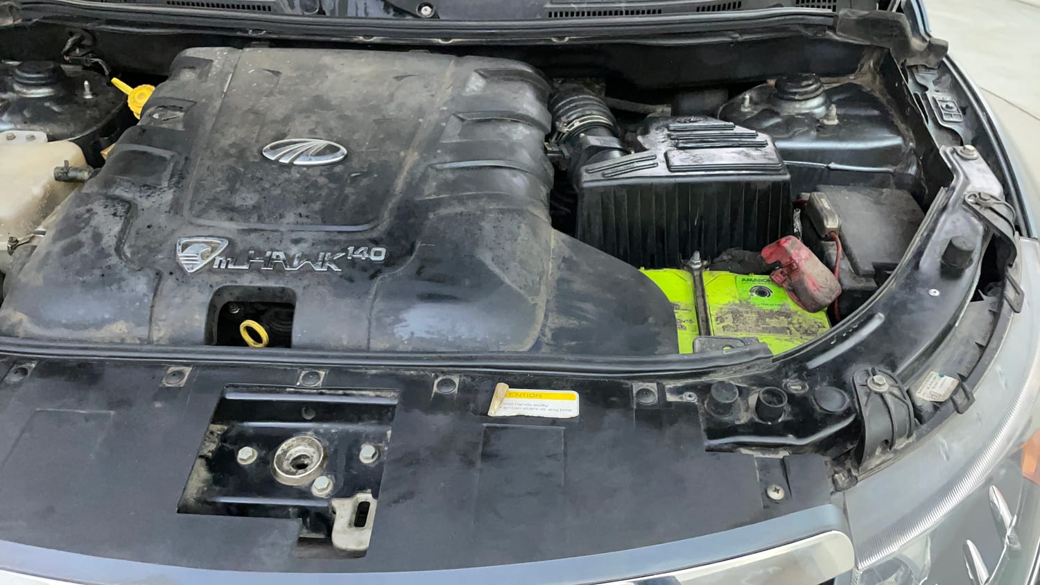 Used 2015 Mahindra XUV500 W6 Diesel Manual engine ENGINE LEFT SIDE VIEW