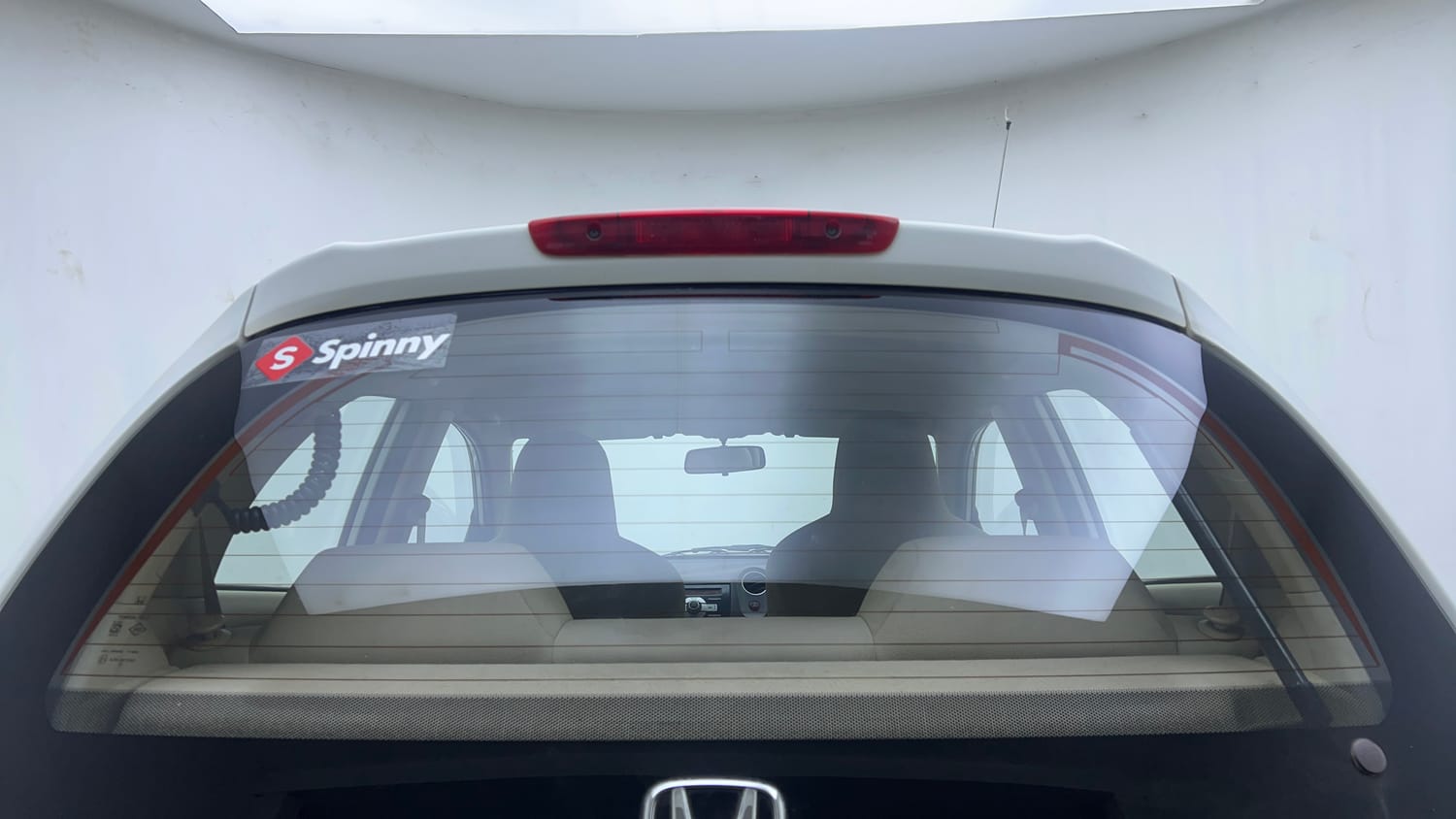 Used 2013 Honda Brio S MT Petrol Manual exterior BACK WINDSHIELD VIEW