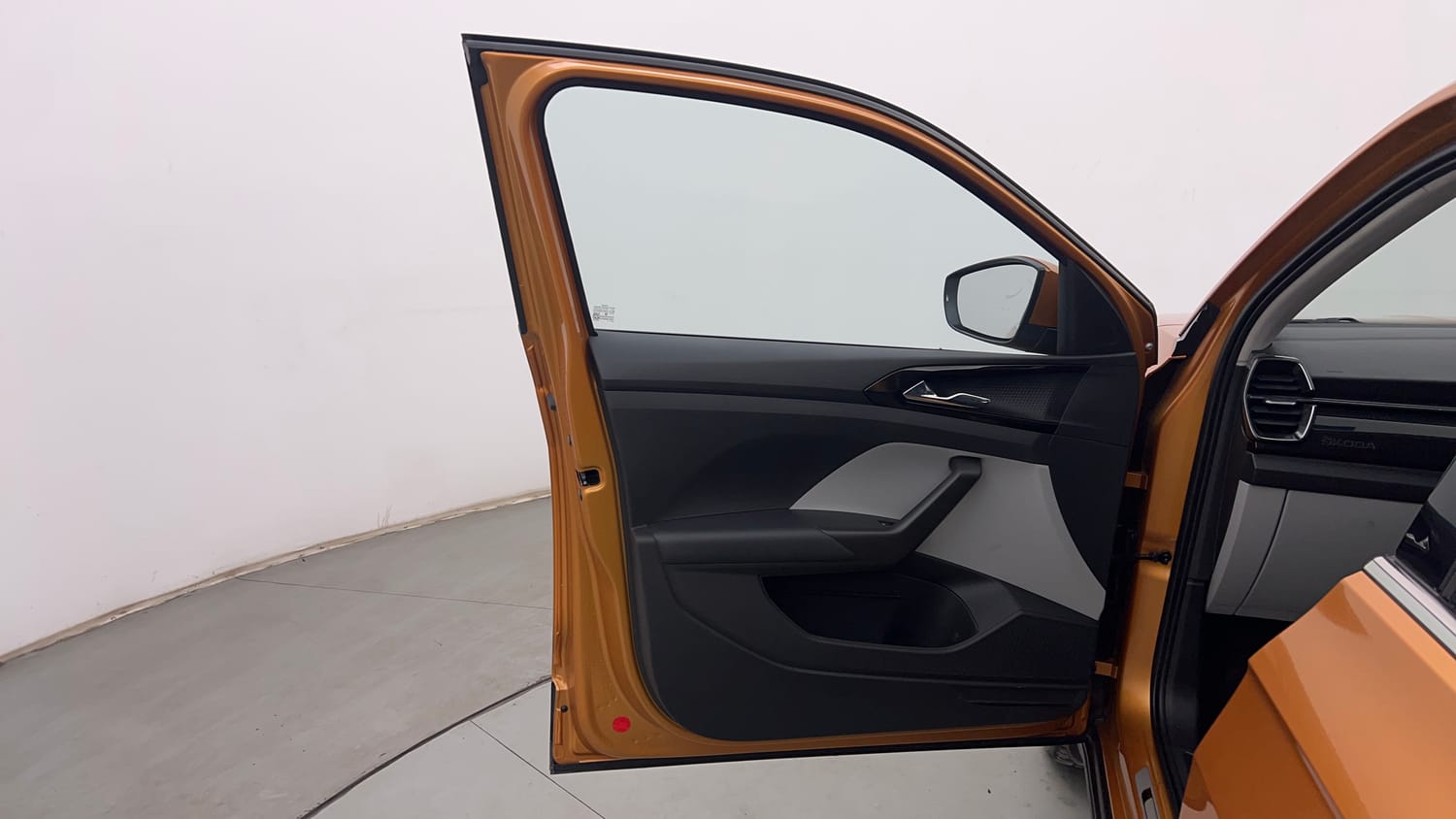 Used 2022 Skoda Kushaq Style 1.5L TSI DSG (6 Airbags) Petrol Automatic interior LEFT FRONT DOOR OPEN VIEW