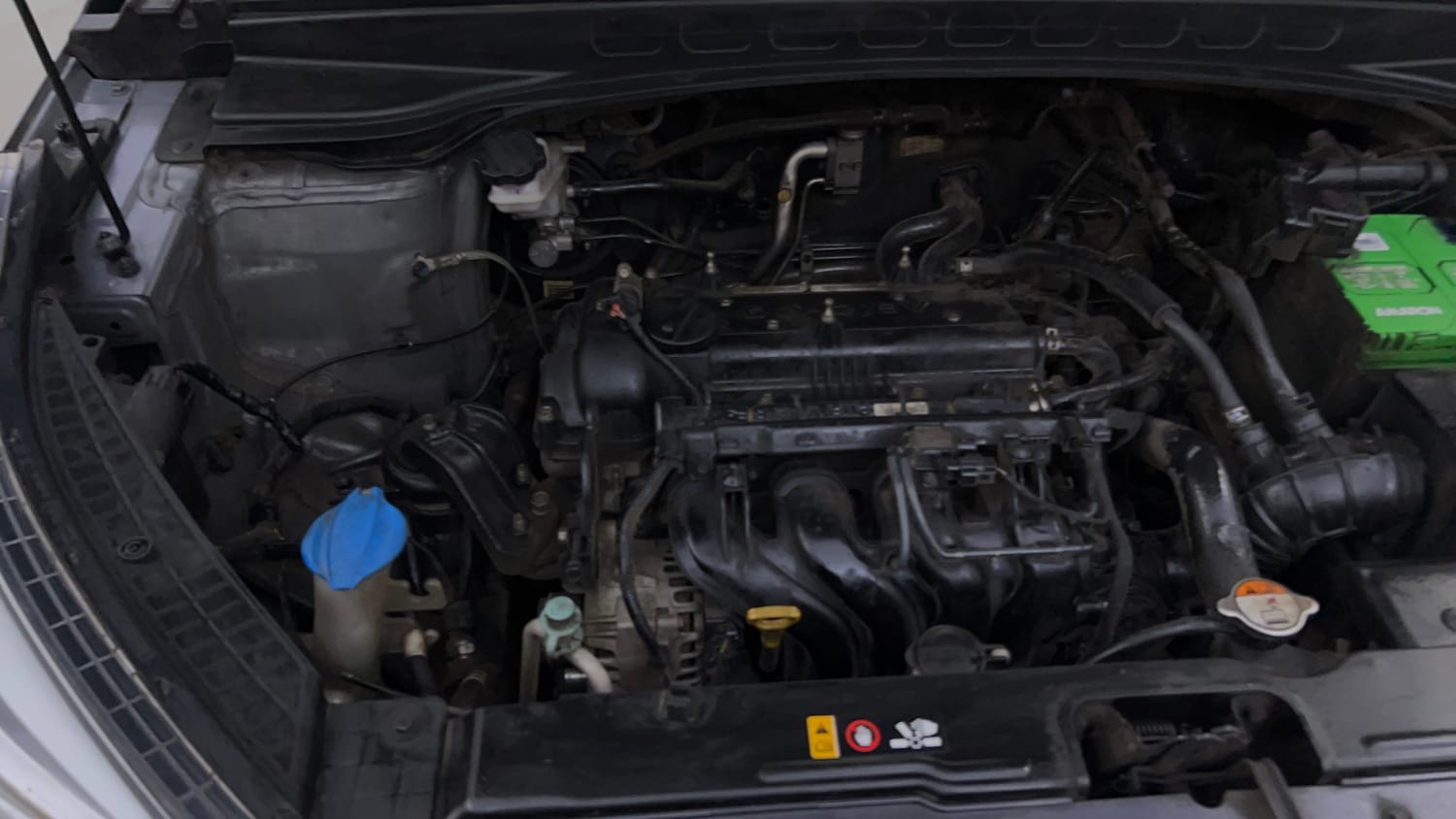 Used 2017 Hyundai Creta 1.6 SX Plus Petrol Petrol Manual engine ENGINE RIGHT SIDE VIEW