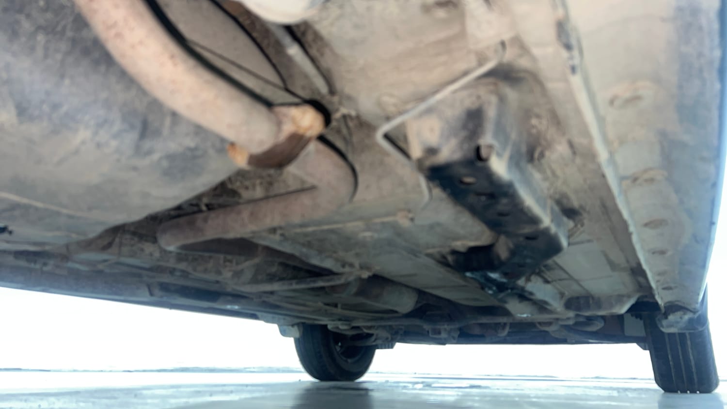 Used 2024 Tata Tiago XT Petrol Manual extra REAR RIGHT UNDERBODY VIEW