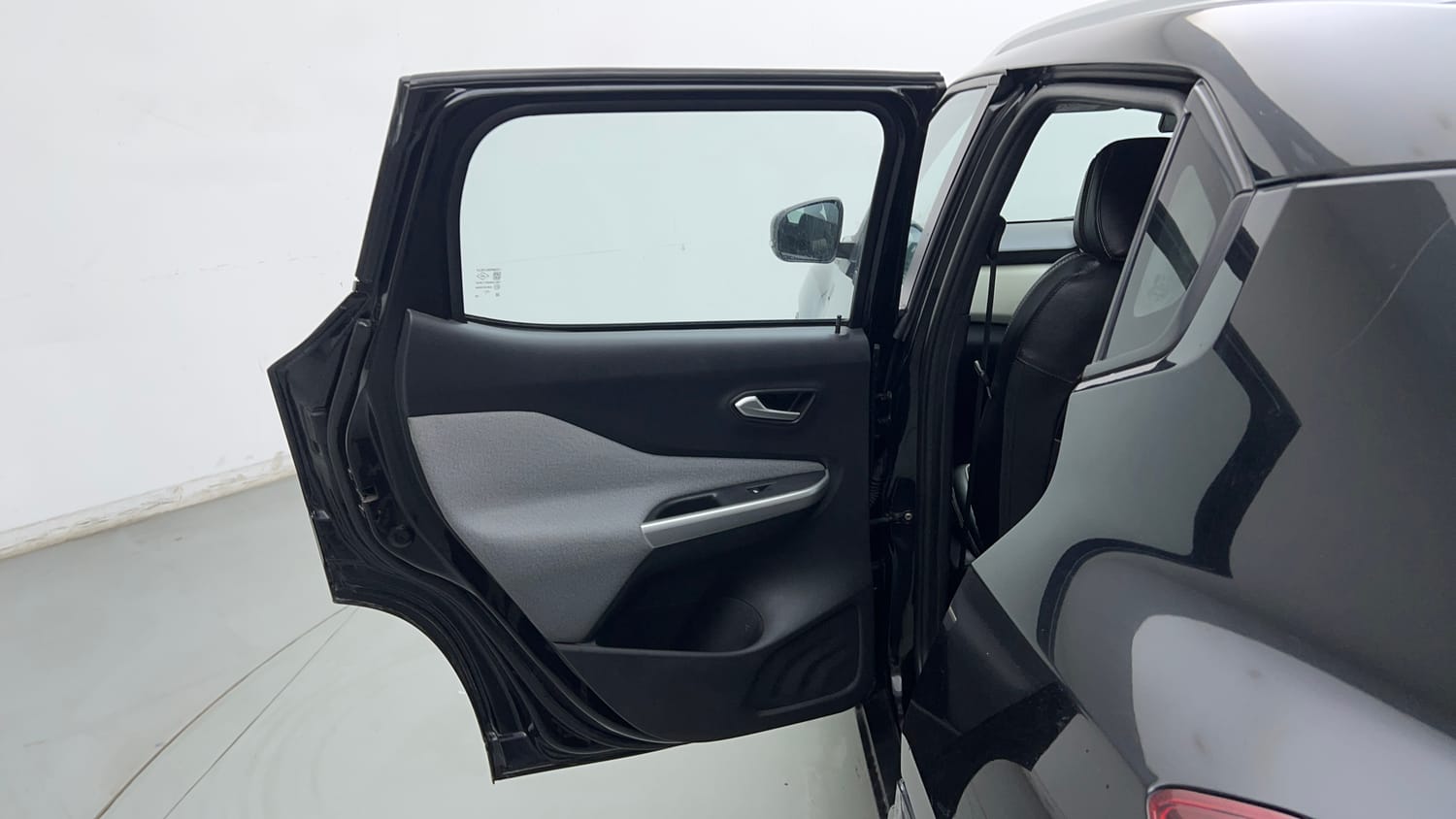 Used 2021 Nissan Magnite XV Turbo CVT Petrol Automatic interior LEFT REAR DOOR OPEN VIEW