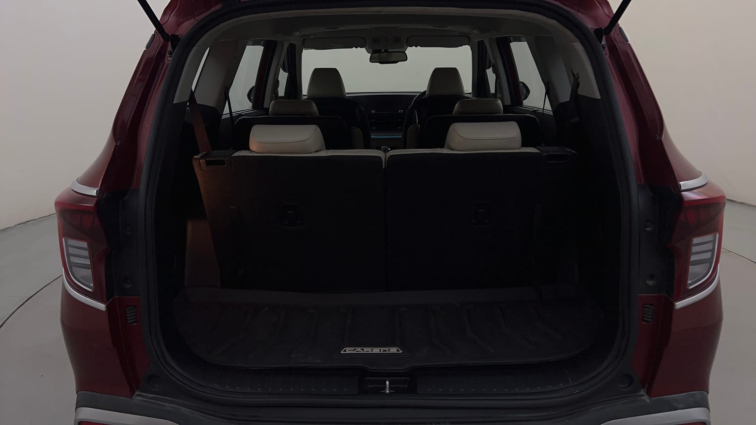 Used 2022 Kia Carens Luxury Plus 1.5 Diesel 6 STR Diesel Automatic interior DICKY INSIDE VIEW