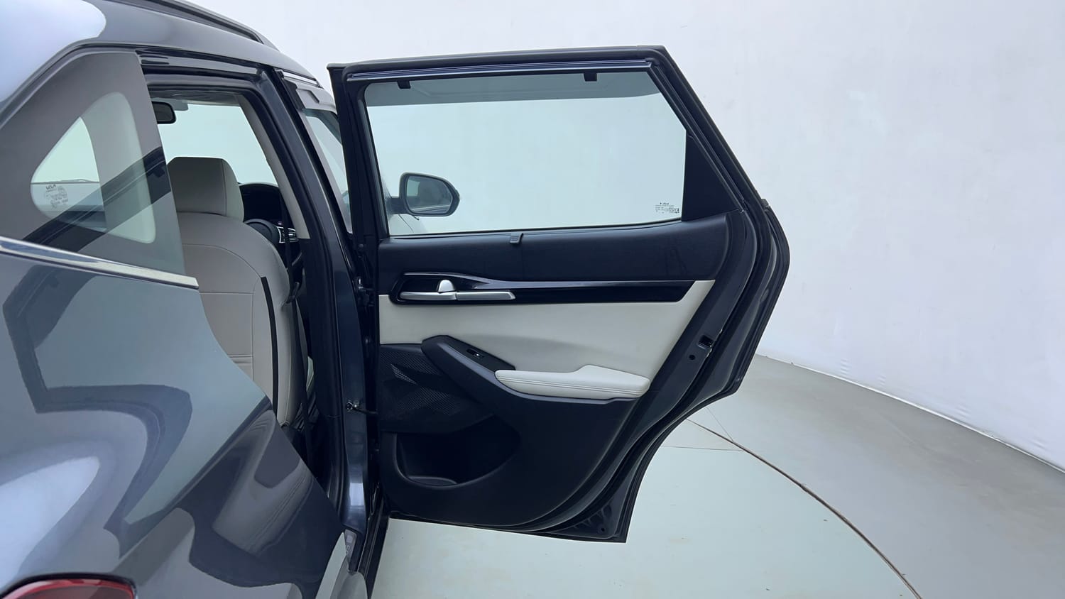 Used 2022 kia Seltos HTX 1.5 IVT Petrol Automatic interior RIGHT REAR DOOR OPEN VIEW