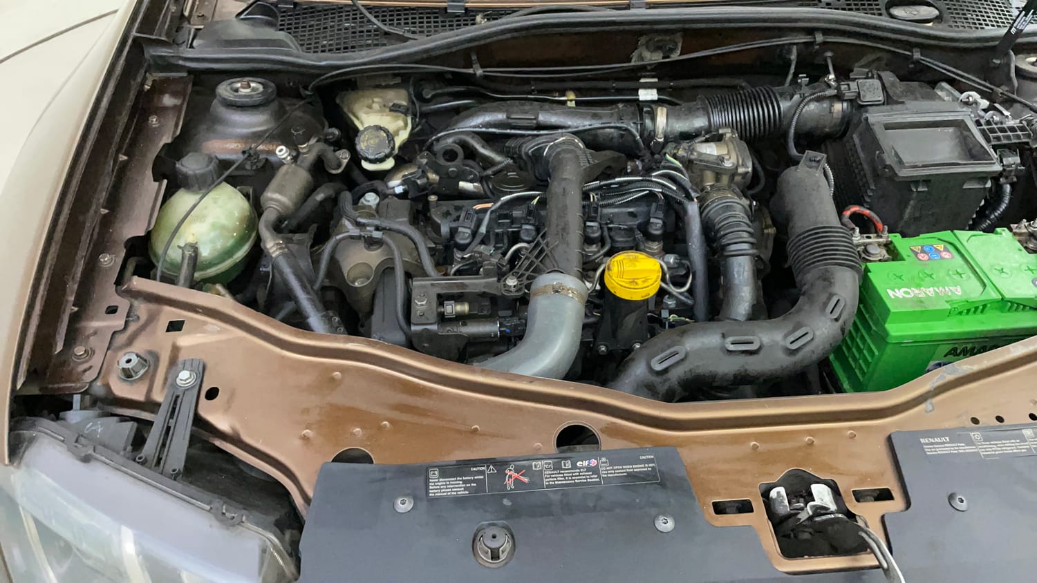 Used 2016 Renault Duster 110 PS RXZ 4X2 MT Diesel Diesel Manual engine ENGINE RIGHT SIDE VIEW