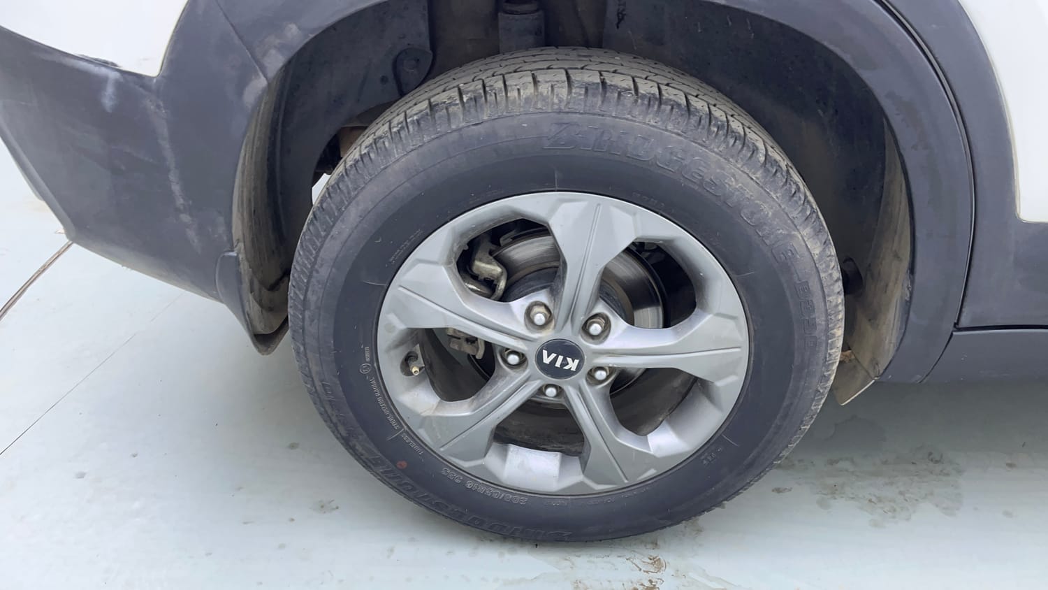 Used 2020 Kia Seltos HTK Plus 1.5 Diesel Diesel Manual tyres RIGHT REAR TYRE RIM VIEW