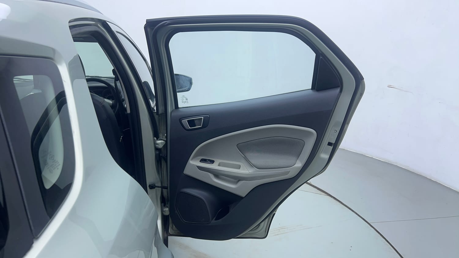 Used 2014 Ford EcoSport Titanium 1.5 TDCi Diesel Manual interior RIGHT REAR DOOR OPEN VIEW