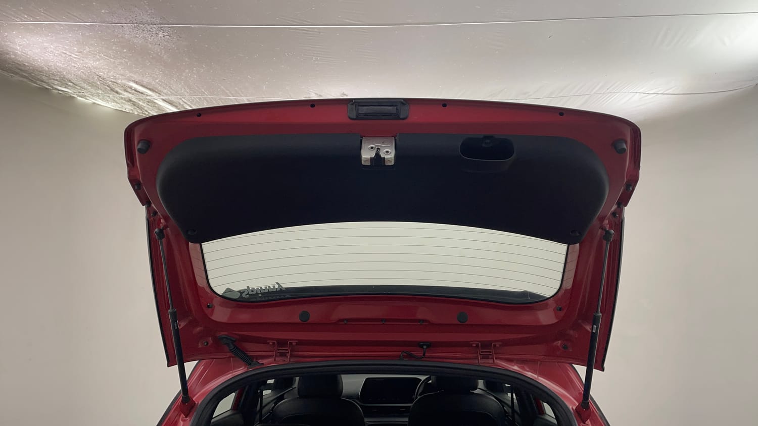 Used 2022 Hyundai i20 N Line N8 1.0 Turbo DCT Dual Tone Petrol Automatic interior DICKY DOOR OPEN VIEW