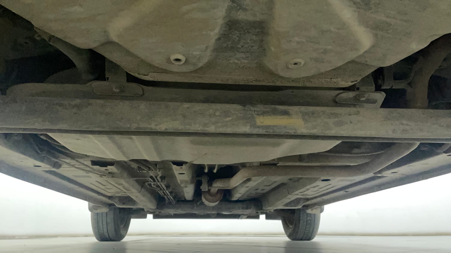 Used 2023 Tata Punch Accomplished AMT Petrol Automatic extra REAR UNDERBODY VIEW (TAKEN FROM REAR)