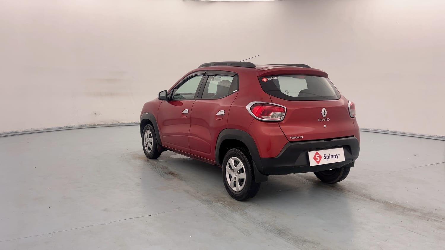Used 2018 Renault Kwid RXT (O) 1.0 SCE Edition Petrol Manual exterior LEFT REAR CORNER VIEW