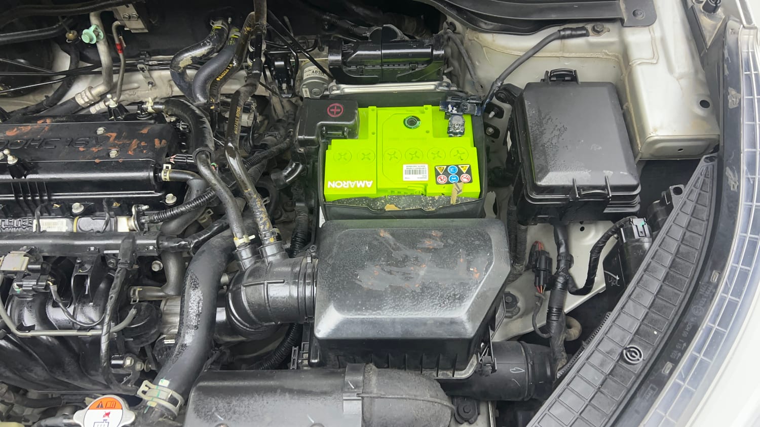 Used 2015 Hyundai Creta 1.6 SX Plus Petrol Petrol Manual engine ENGINE LEFT SIDE VIEW