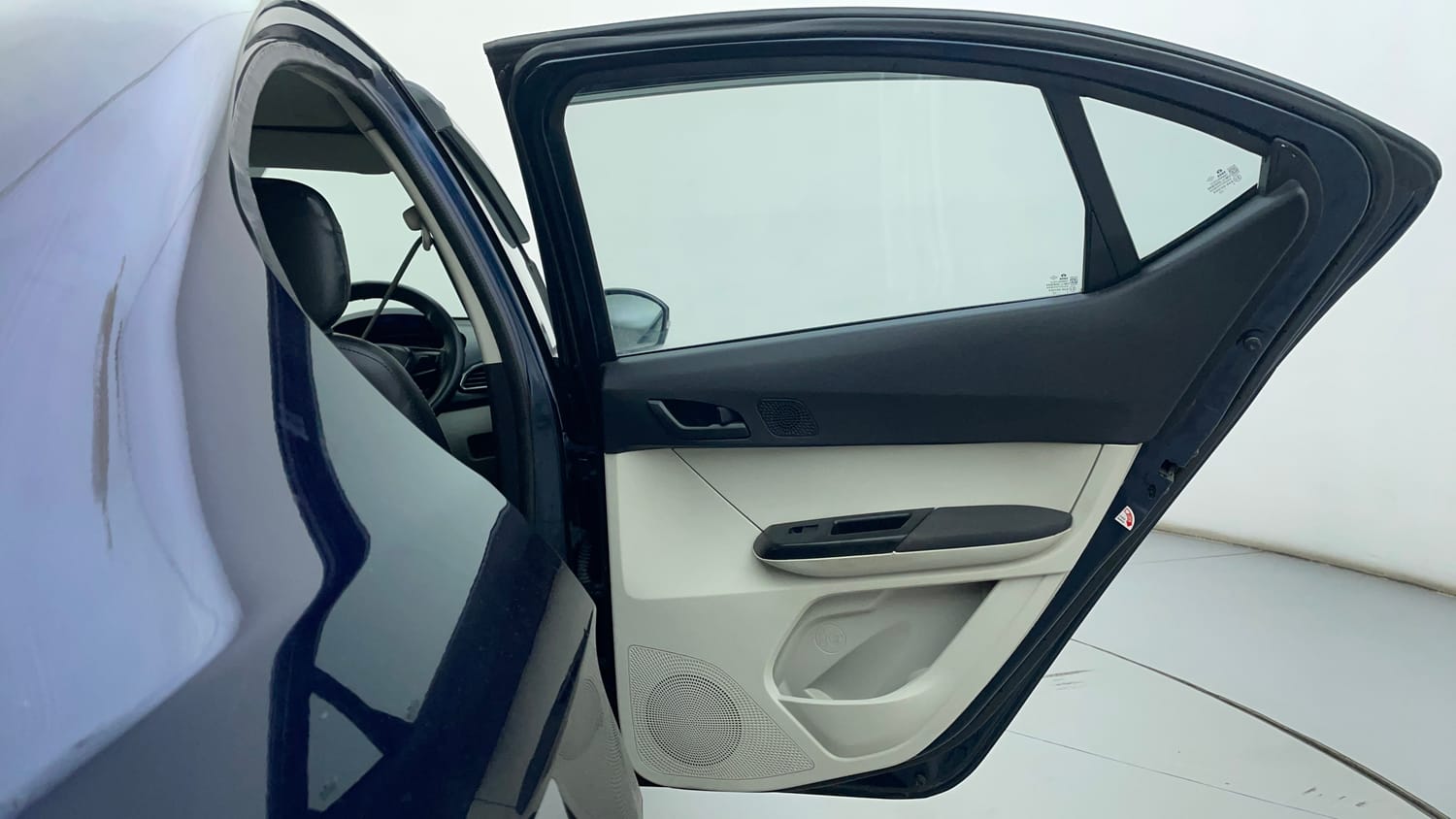 Used 2023 Tata Tigor XZ CNG Cng Manual interior RIGHT REAR DOOR OPEN VIEW