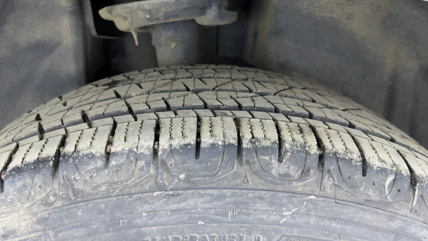 Used 2021 Jeep Compass Longitude (O) 2.0 Diesel Diesel Manual tyres RIGHT REAR TYRE TREAD VIEW