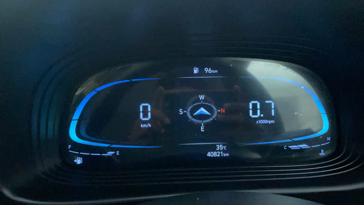 Used 2022 Hyundai Venue SX 1.2 Petrol Petrol Manual interior CLUSTERMETER VIEW