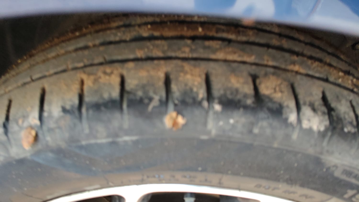 Used 2020 Maruti Suzuki Baleno Alpha Automatic Petrol Automatic tyres RIGHT FRONT TYRE TREAD VIEW