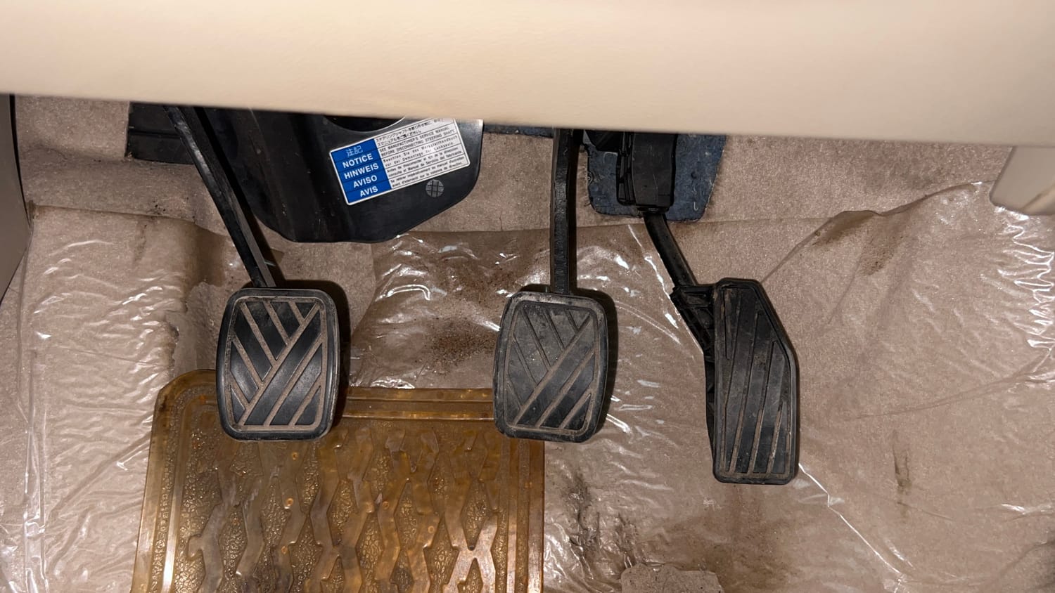 Used 2018 Maruti Suzuki Dzire ZXi Petrol Manual interior PEDALS VIEW