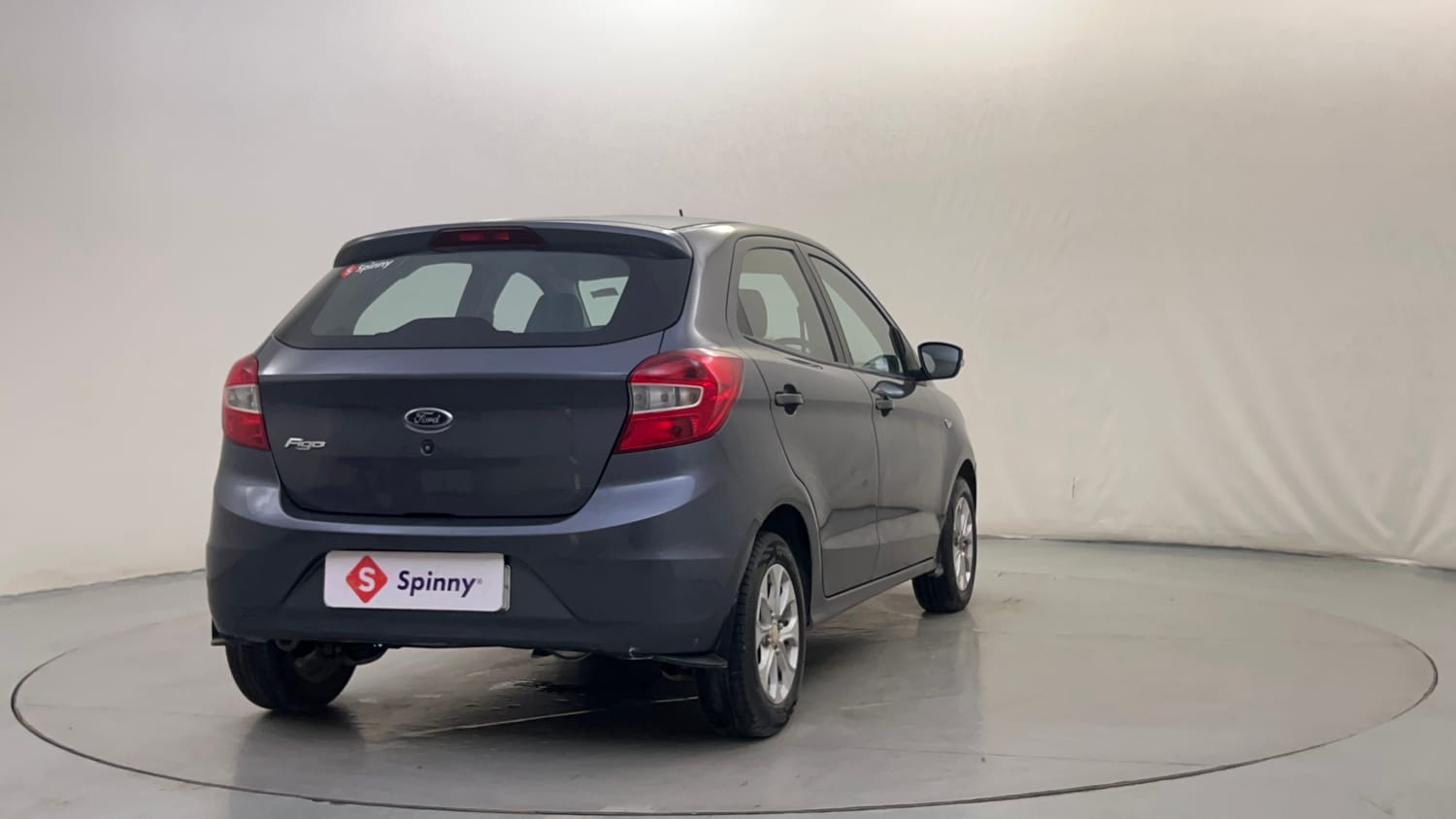 Used 2016 Ford Figo Trend 1.2 Ti-VCT Petrol Manual exterior RIGHT REAR CORNER VIEW