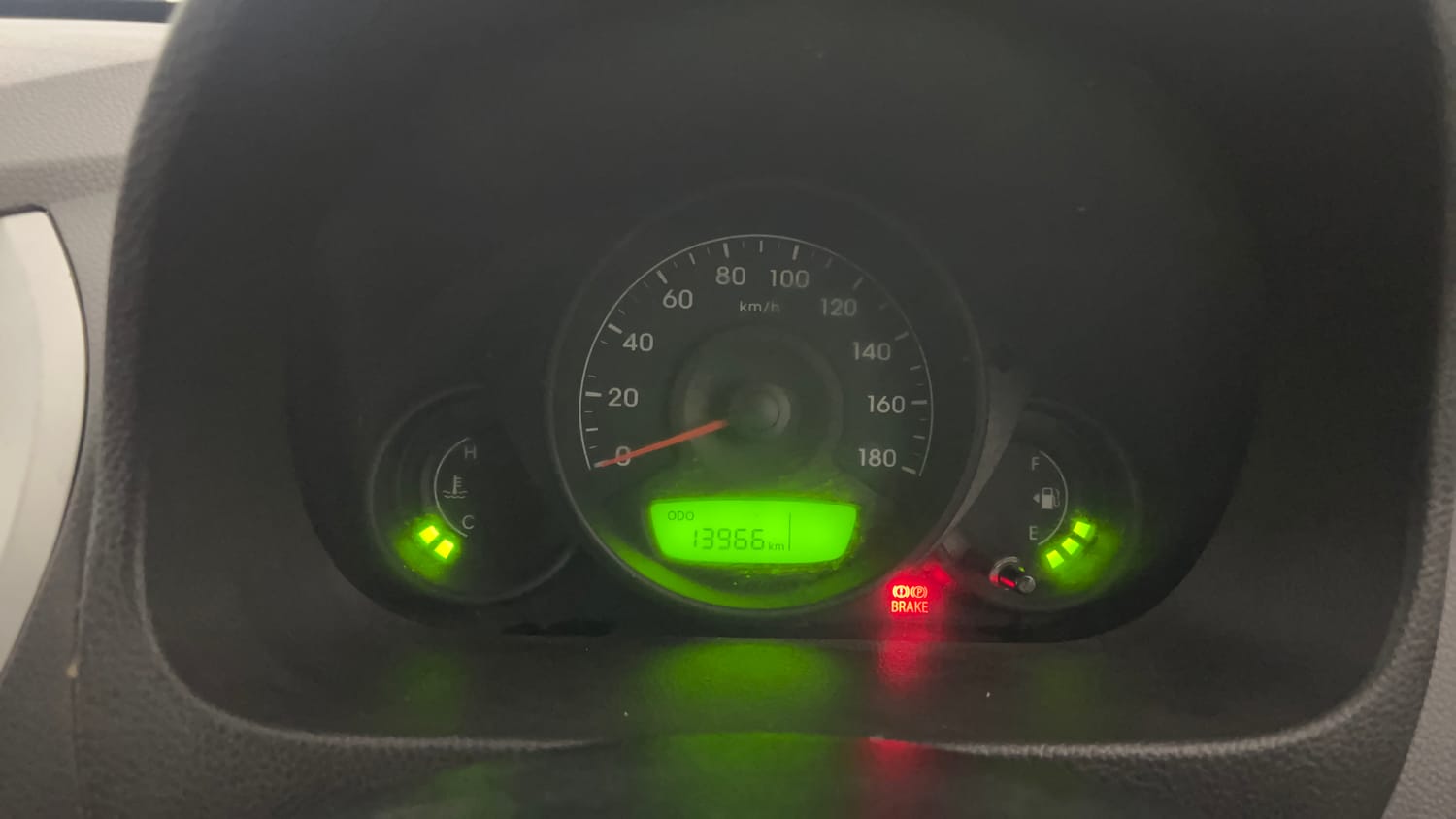 Used 2017 Hyundai Eon Era + Petrol Manual interior CLUSTERMETER VIEW