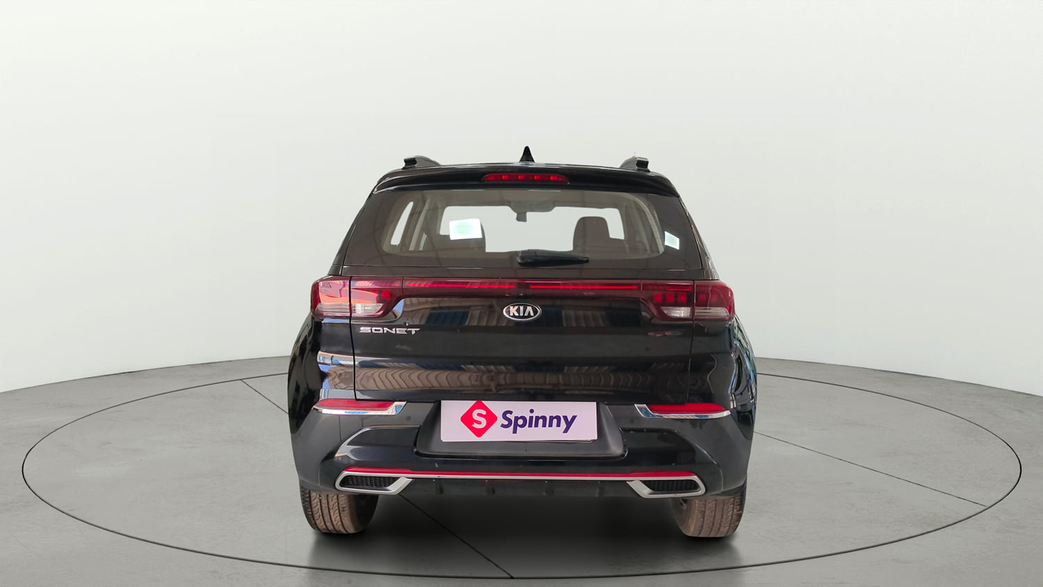 Used 2020 Kia Sonet GTX Plus 1.5 AT Diesel Automatic exterior BACK VIEW