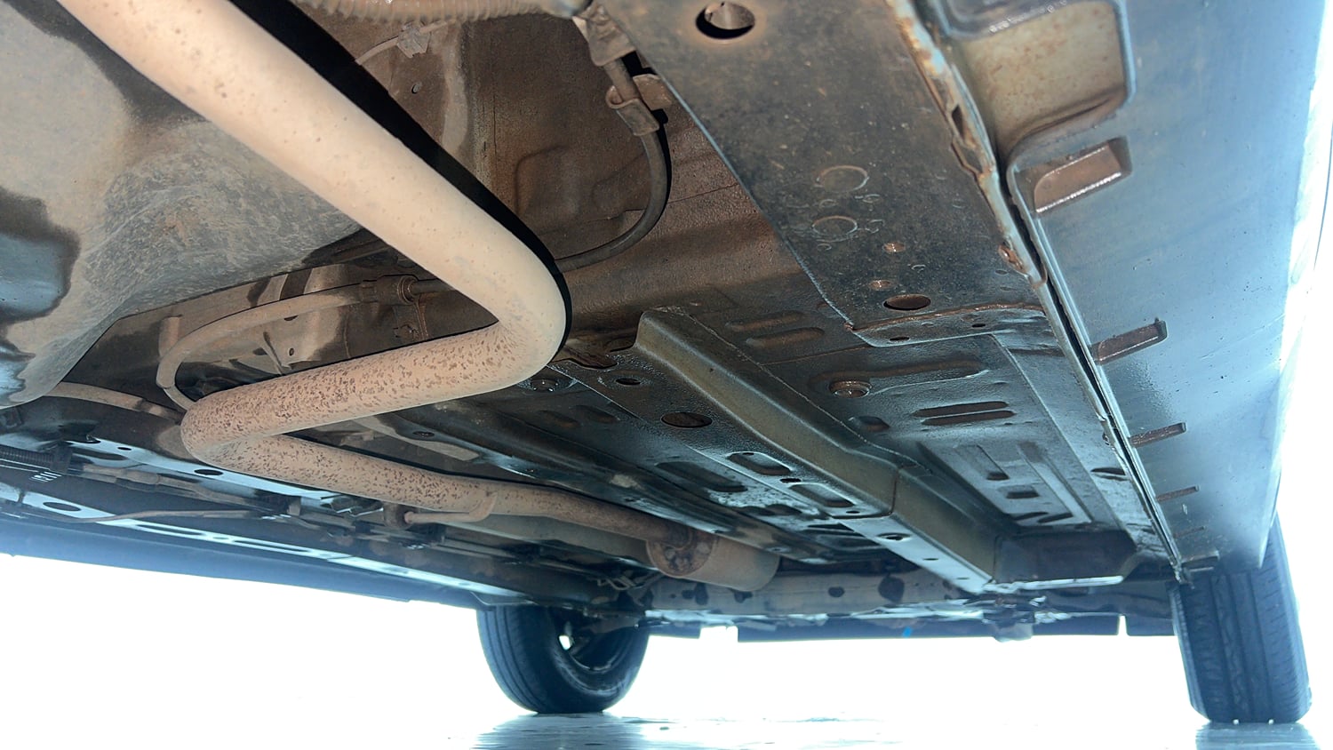Used 2022 Tata Punch Adventure MT Petrol Manual extra REAR RIGHT UNDERBODY VIEW