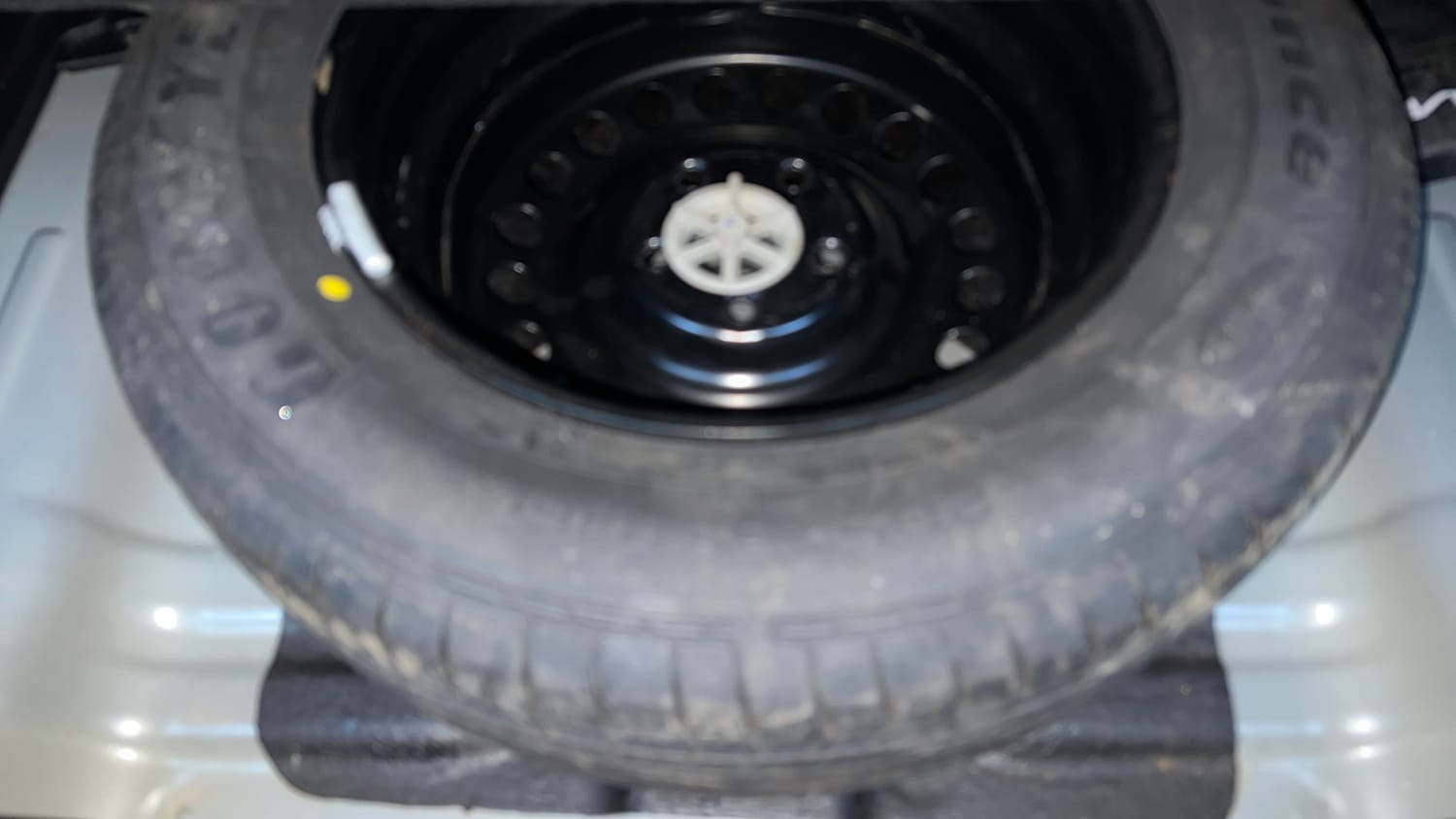 Used 2022 kia Seltos HTX 1.5 IVT Petrol Automatic tyres SPARE TYRE VIEW