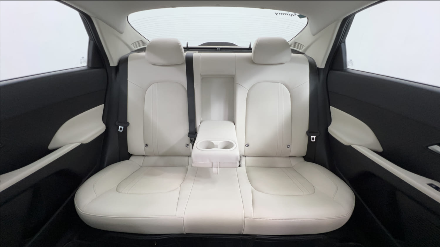 Used 2023 Hyundai Verna SX (O) 1.5 Petrol IVT Petrol Automatic interior REAR SEAT CONDITION VIEW