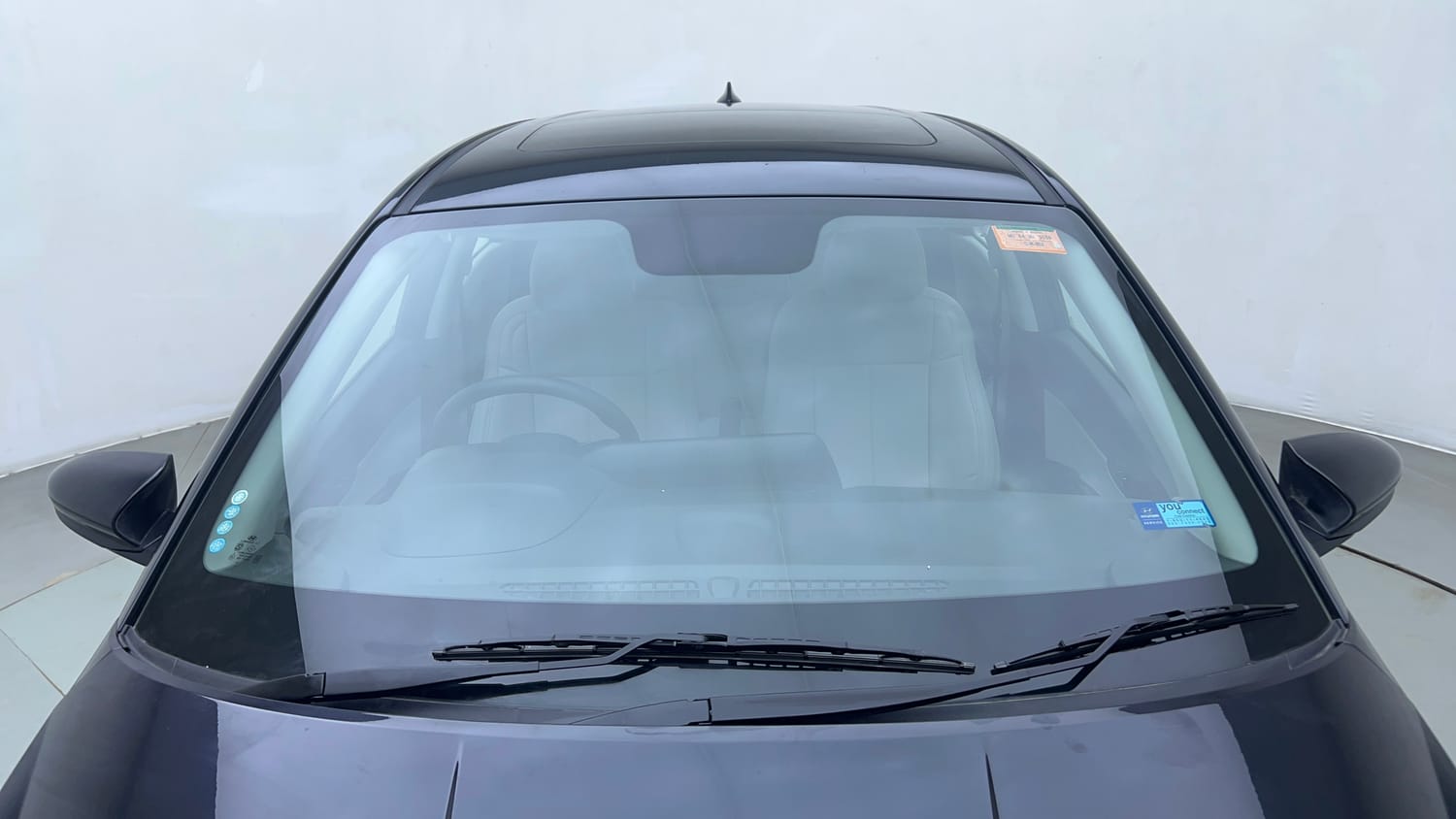 Used 2024 Hyundai New i20 Asta (O) 1.2 IVT Petrol Automatic exterior FRONT WINDSHIELD VIEW