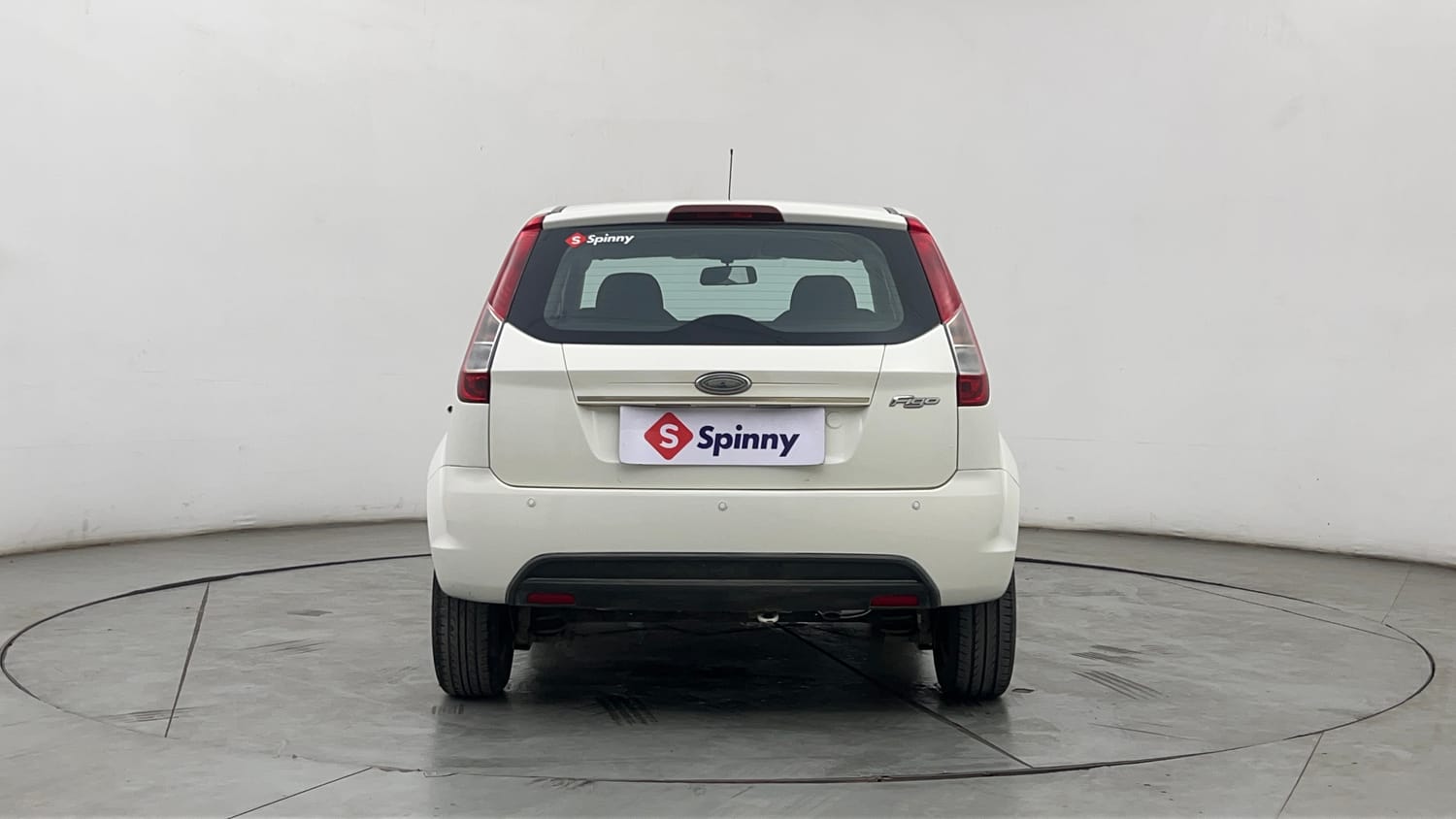 Used 2015 Ford Figo Duratec Petrol ZXI 1.2 Petrol Manual exterior BACK VIEW