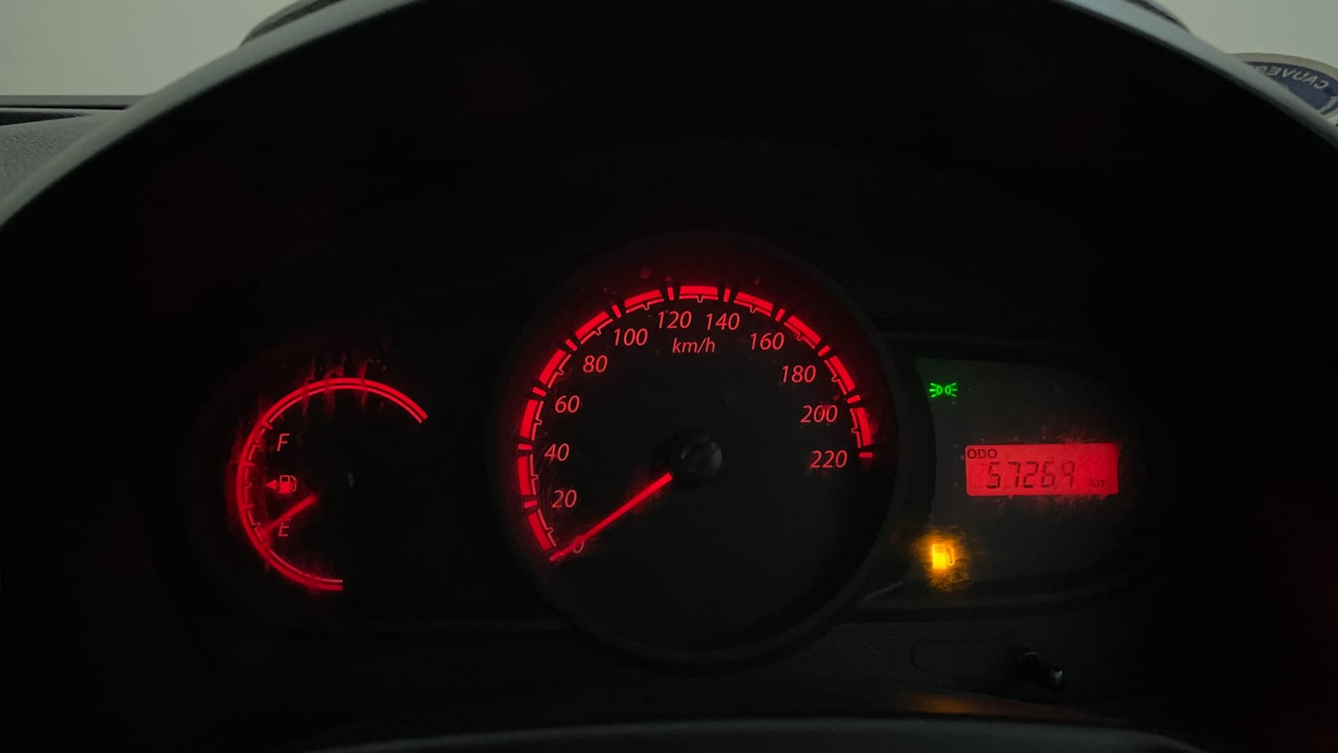 Used 2013 Ford Figo Duratec Petrol EXI 1.2 Petrol Manual interior CLUSTERMETER VIEW