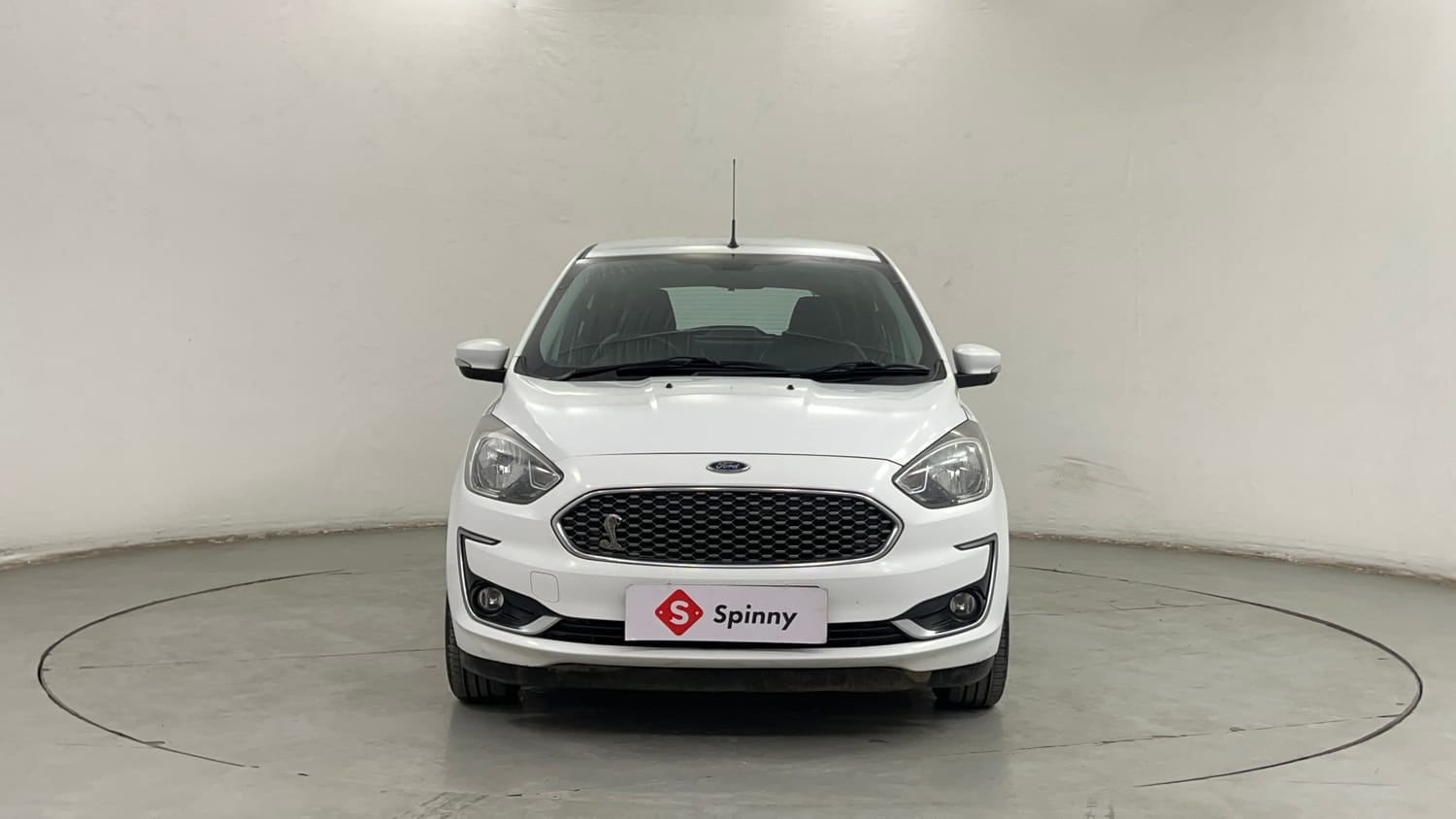 Used 2019 Ford Figo Titanium 1.2 Ti-VCT MT Petrol Manual exterior FRONT VIEW