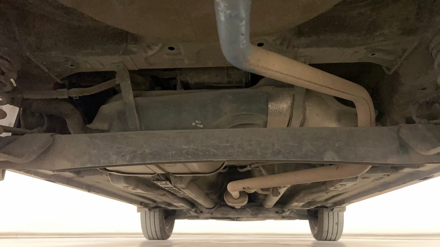 Used 2017 Hyundai Creta SX Plus 1.6  Petrol Petrol Manual extra REAR UNDERBODY VIEW (TAKEN FROM REAR)