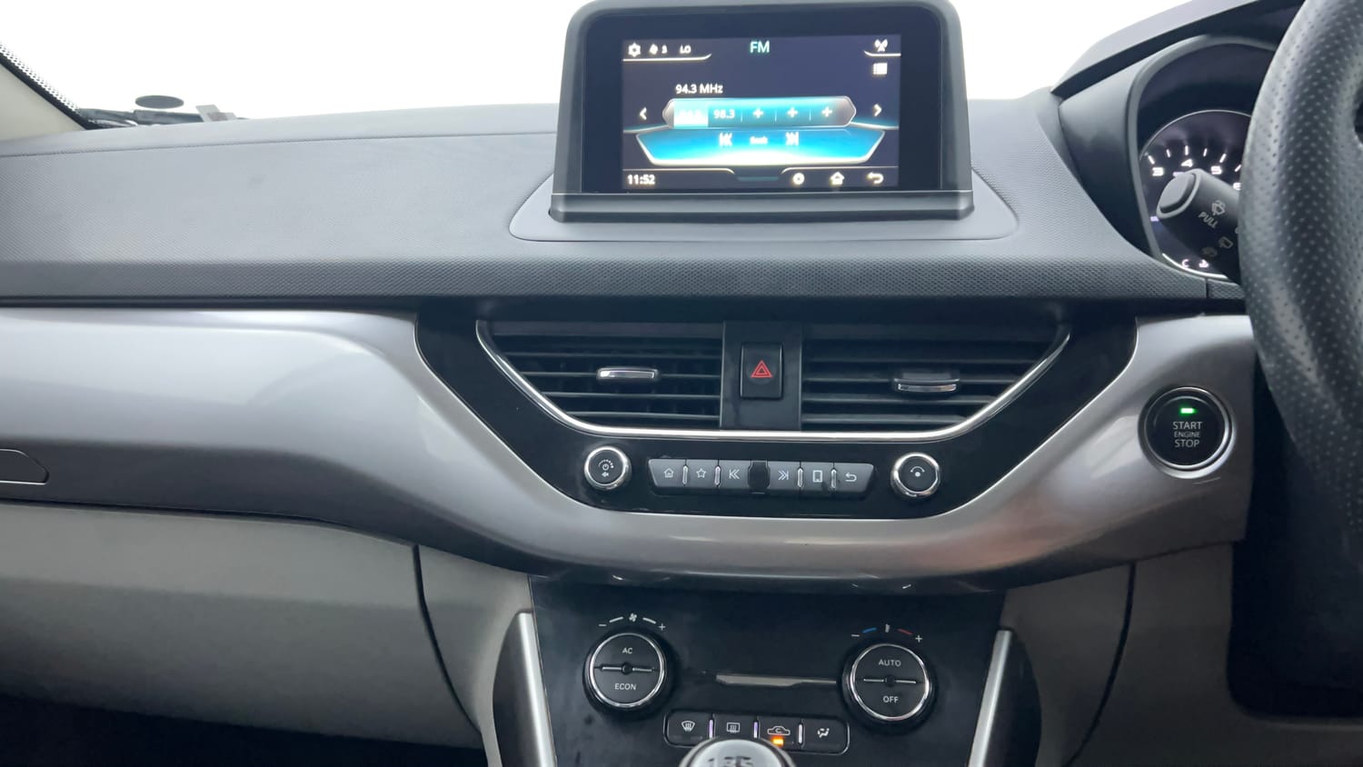 Used 2018 Tata Nexon XZ Plus Petrol Manual interior MUSIC SYSTEM & AC CONTROL VIEW