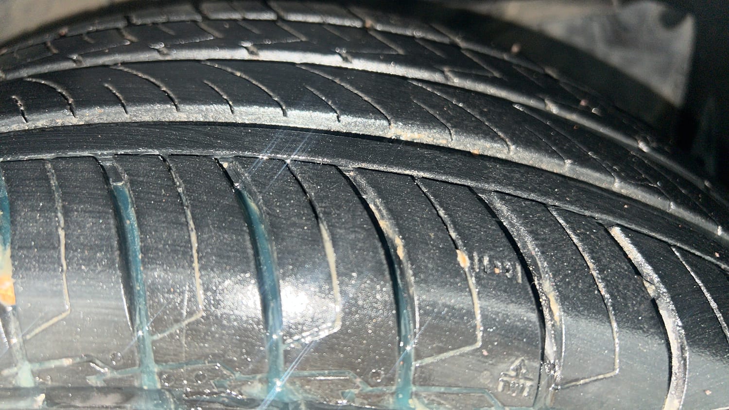 Used 2022 Honda City ZX Petrol Petrol Manual tyres RIGHT FRONT TYRE TREAD VIEW