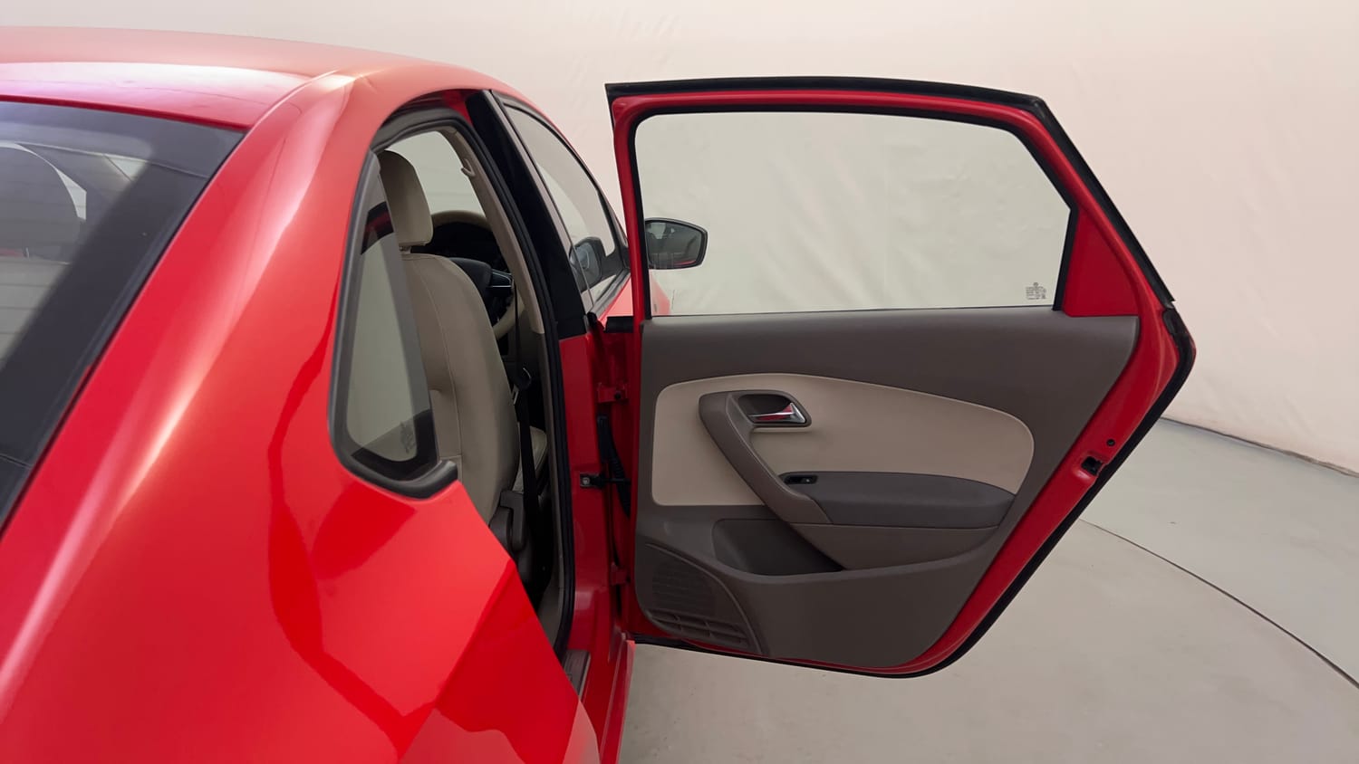 Used 2015 Skoda Rapid 1.6 MPI Elegance Plus Petrol Manual interior RIGHT REAR DOOR OPEN VIEW