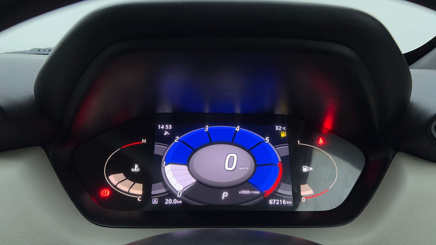 Used 2021 Nissan Magnite XV Turbo CVT Petrol Automatic interior CLUSTERMETER VIEW