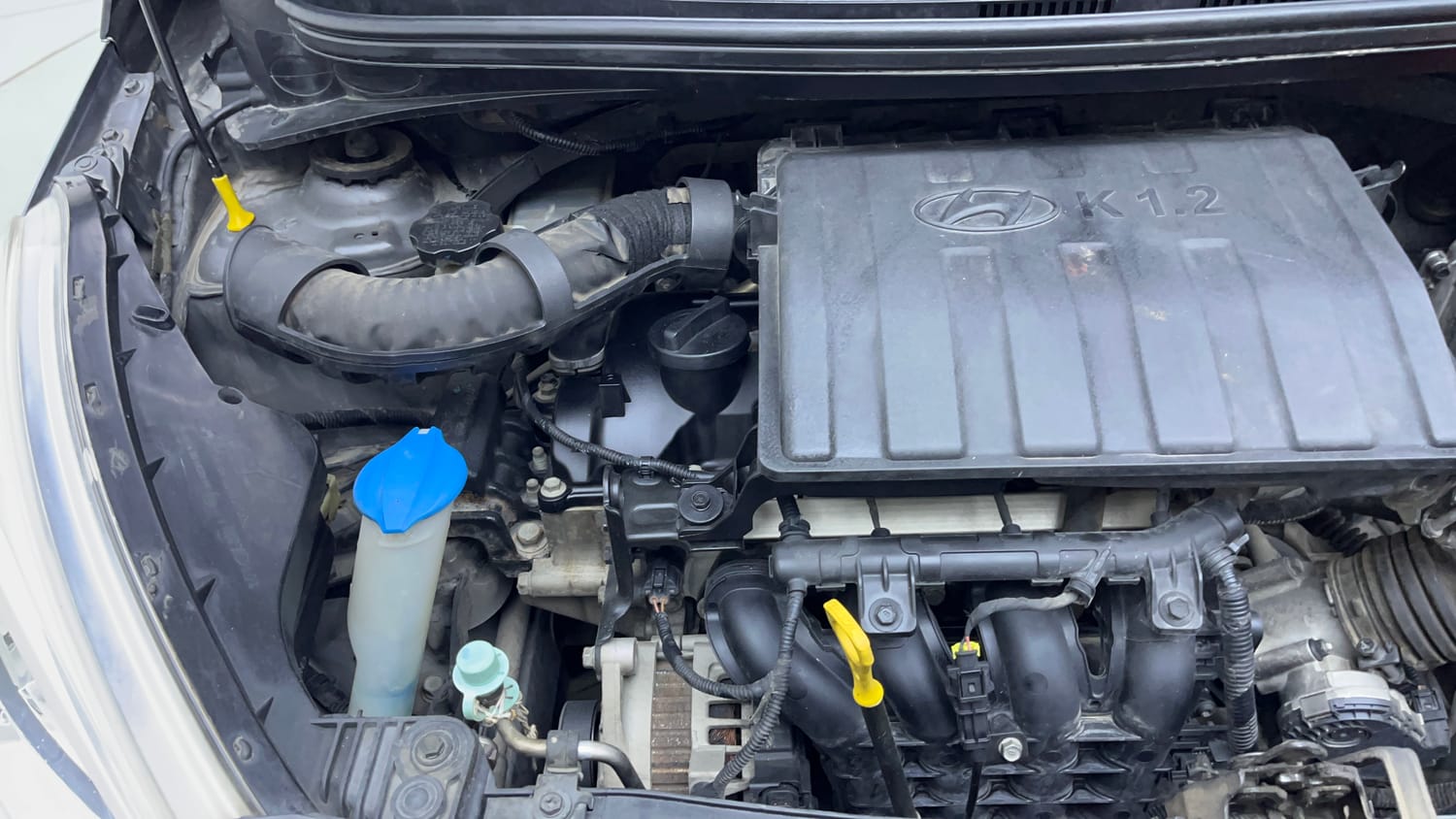 Used 2016 Hyundai Grand i10 Asta AT 1.2 Kappa VTVT Petrol Automatic engine ENGINE RIGHT SIDE VIEW