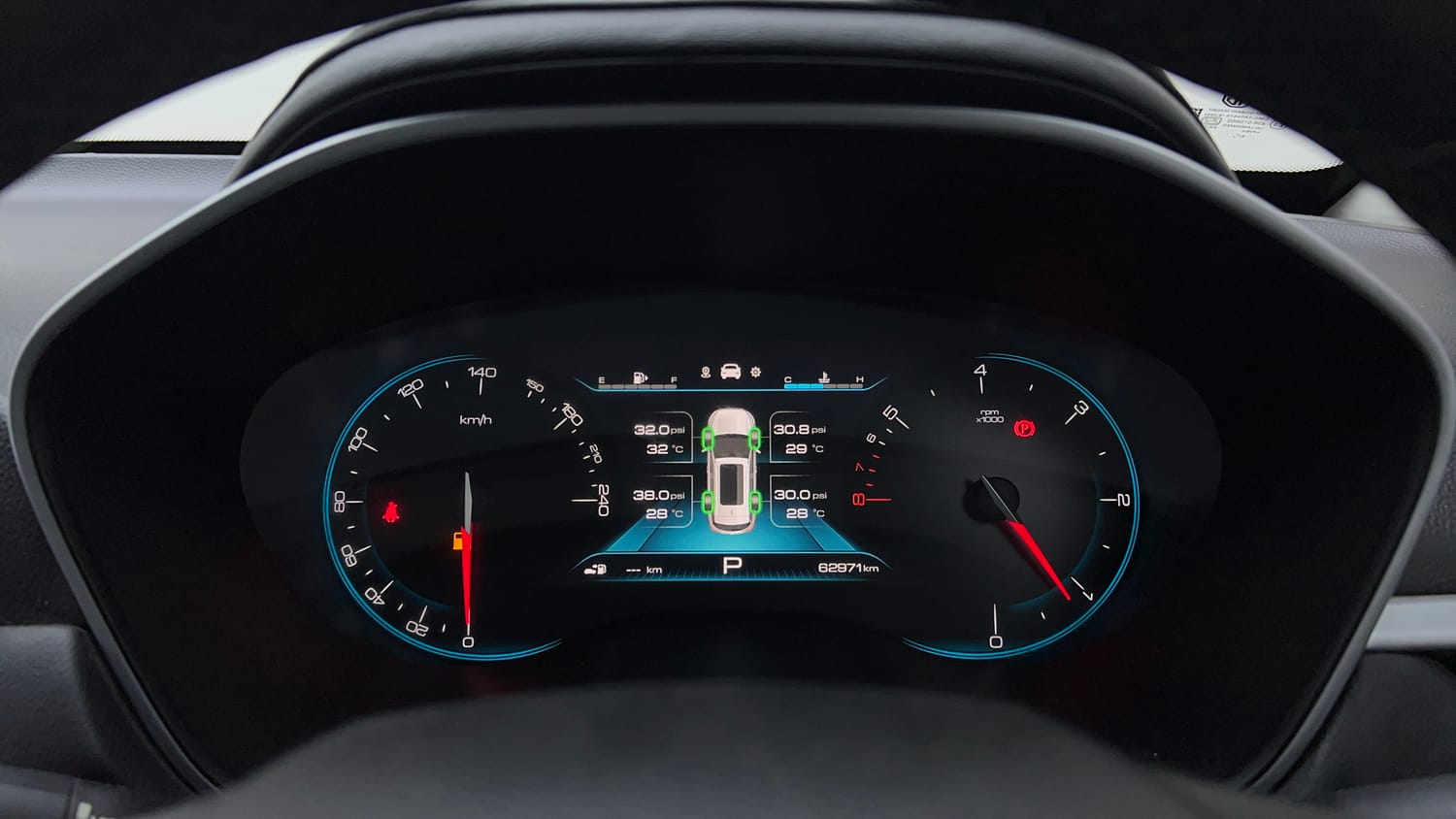 Used 2020 MG Motors Hector Sharp 1.5 DCT Petrol Petrol Automatic interior CLUSTERMETER VIEW