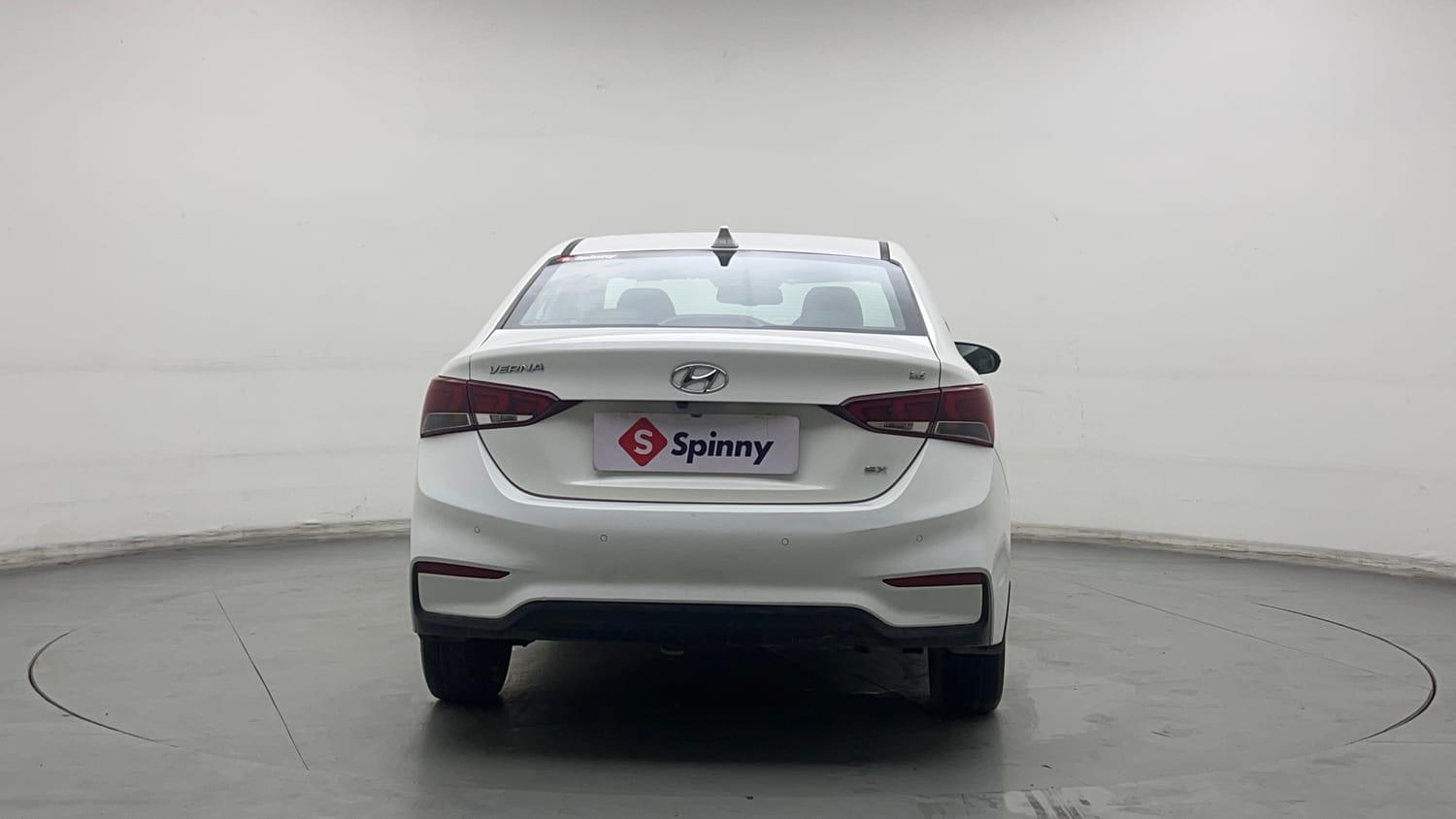 Used 2019 Hyundai Verna SX 1.6 VTVT Petrol Manual exterior BACK VIEW