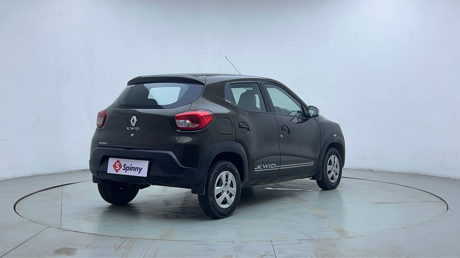 Used 2019 Renault Kwid 1.0 RXT AMT Opt Petrol Automatic exterior RIGHT REAR CORNER VIEW