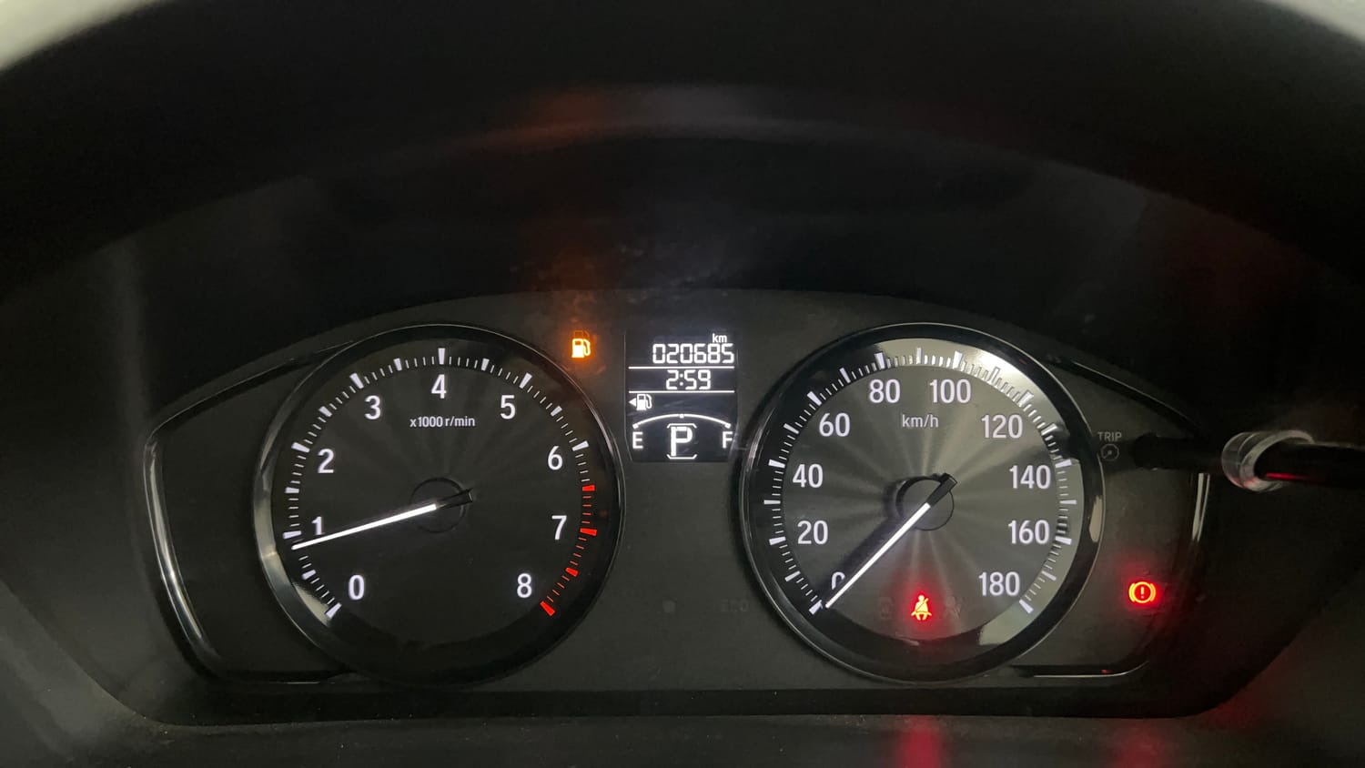 Used 2018 Honda Amaze 1.2 S CVT Petrol Petrol Automatic interior CLUSTERMETER VIEW