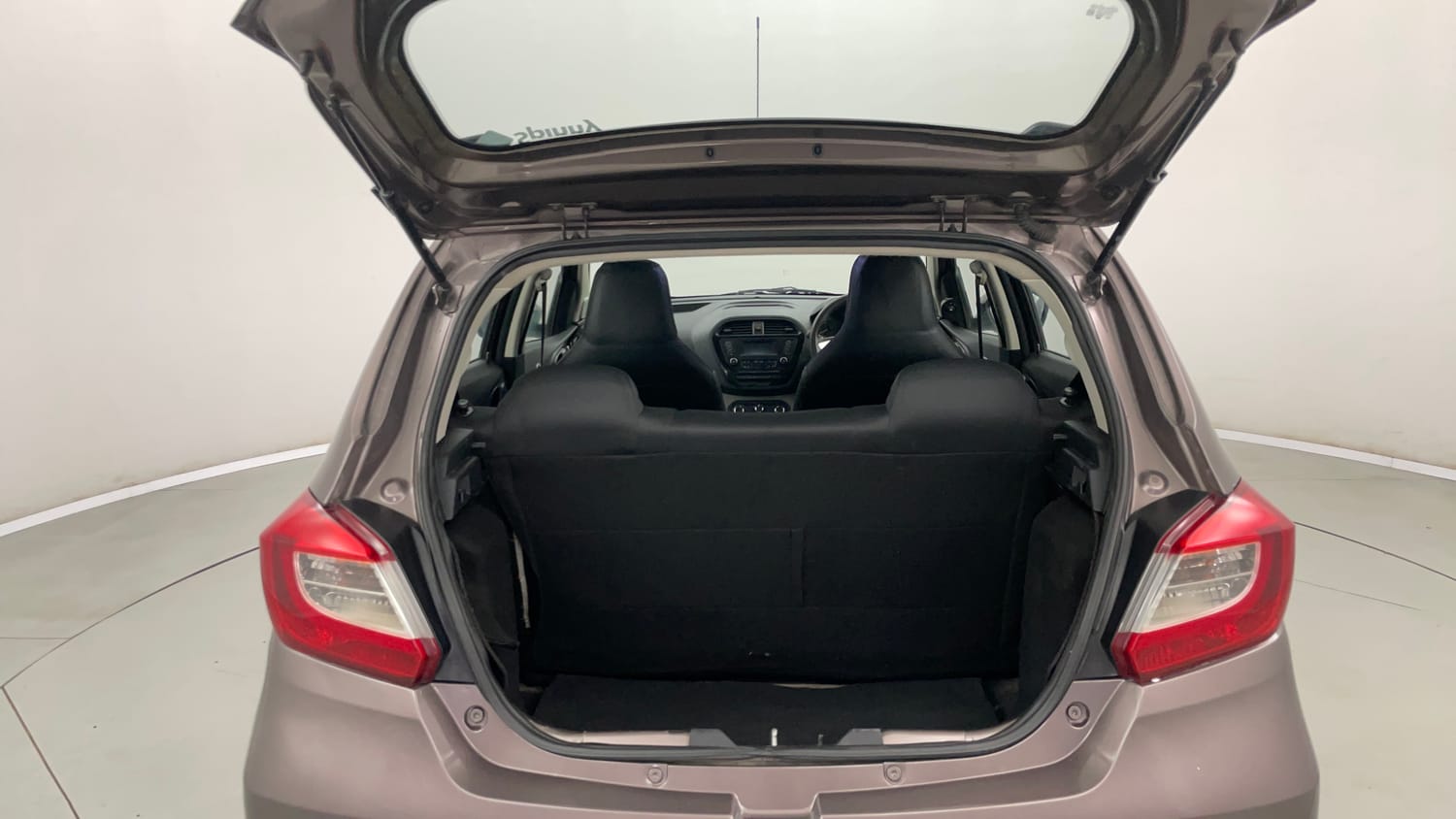 Used 2017 Tata Tiago Revotron XT Petrol Manual interior DICKY INSIDE VIEW