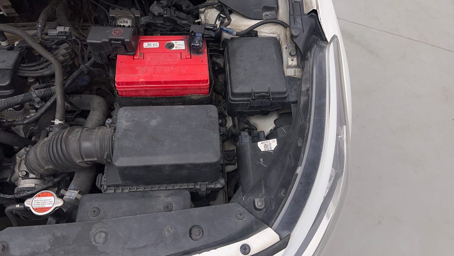 Used 2017 Hyundai Elite i20 Asta 1.2 Petrol Manual engine ENGINE LEFT SIDE VIEW